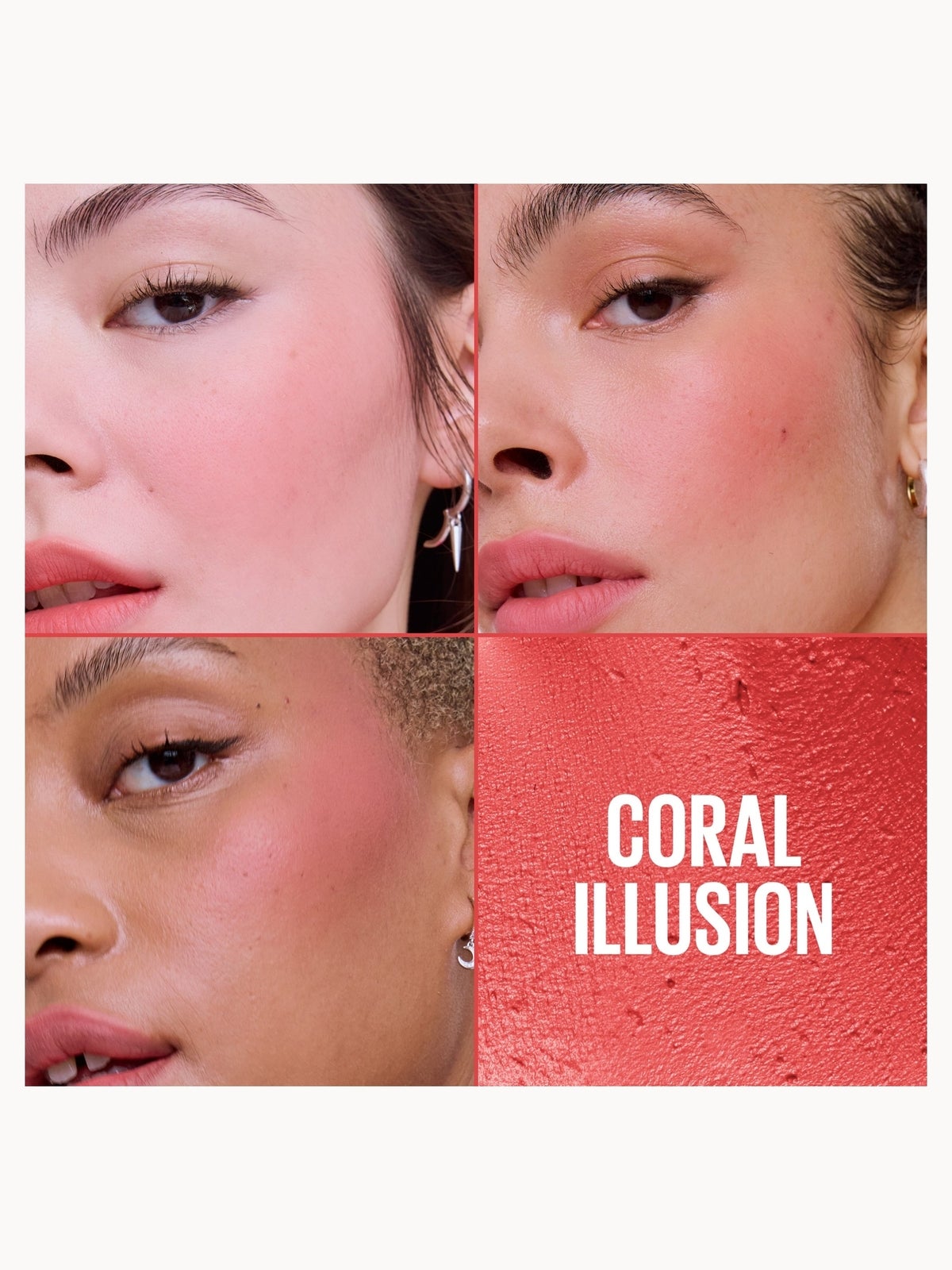 Maybelline New York Cloudtopia Blush Cheek & Lip Mousse Up to 14H Cheek Colour (Various Shades) - 5 Coral Illusion 4