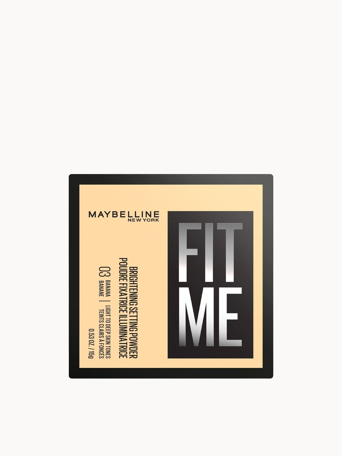 Maybelline New York Fit Me Loose Powder Loose Powder, Shade: Translucent (Various Shades) - Brightening Banana
