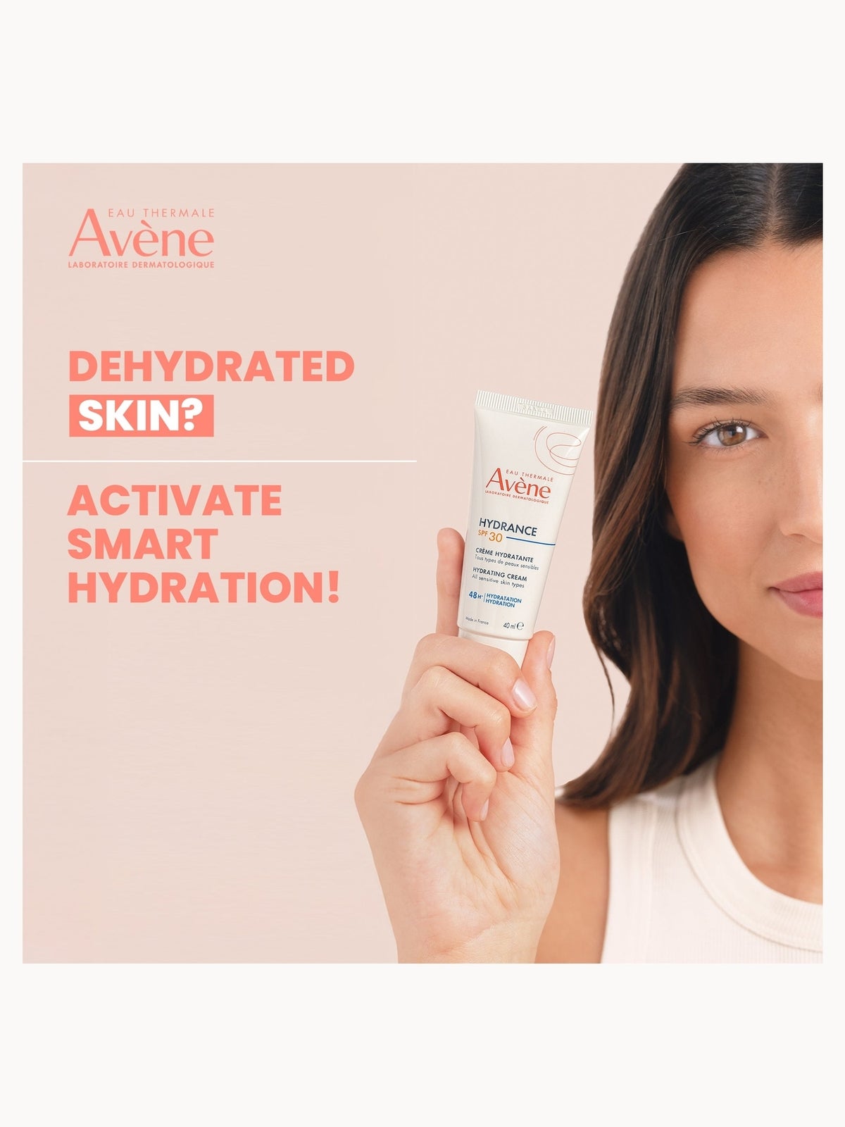 Avène Hydrance SPF 30 Hydrating Cream for Dehydrated Skin 40ml 4
