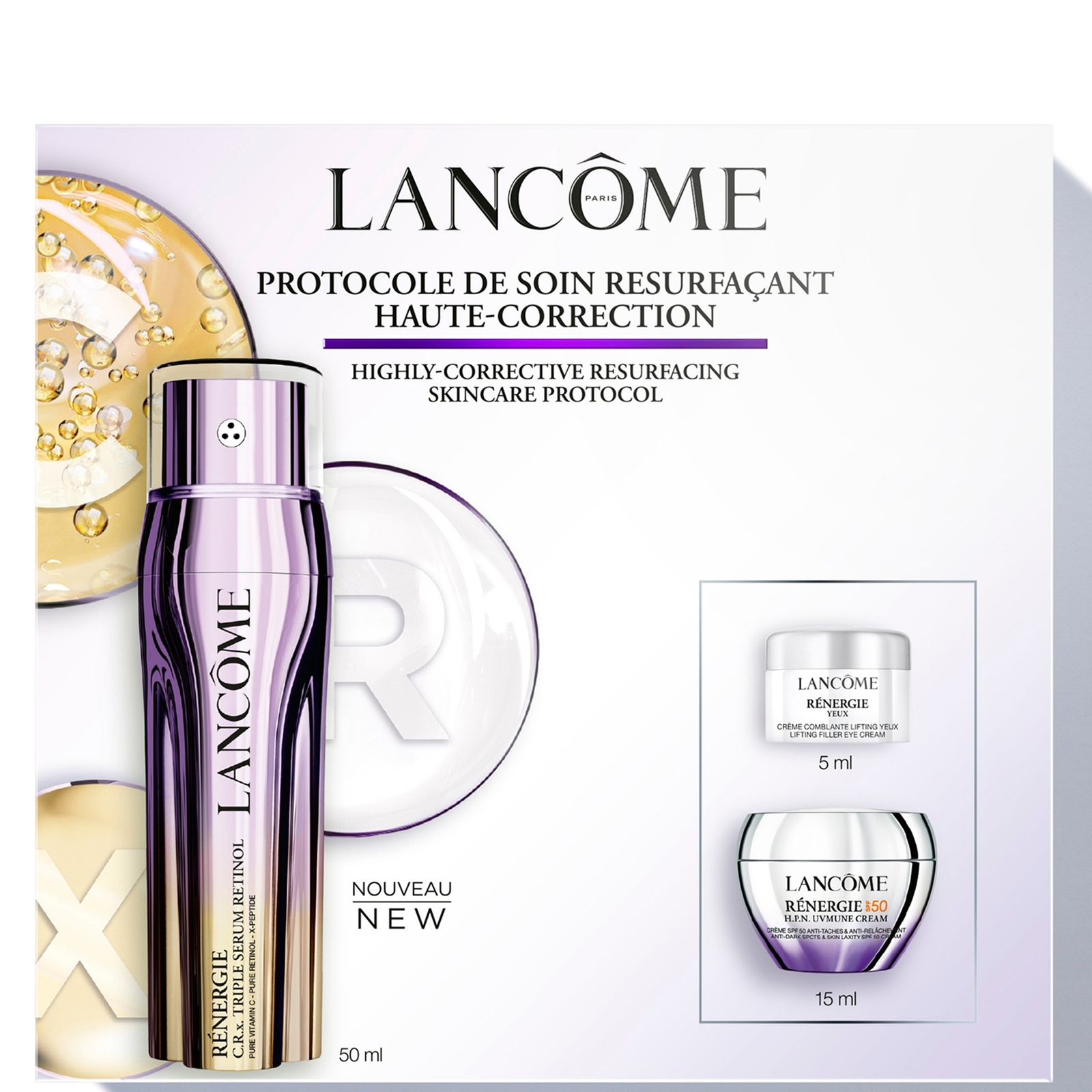 Lancôme Renergie Triple Serum Retinol Routine Set