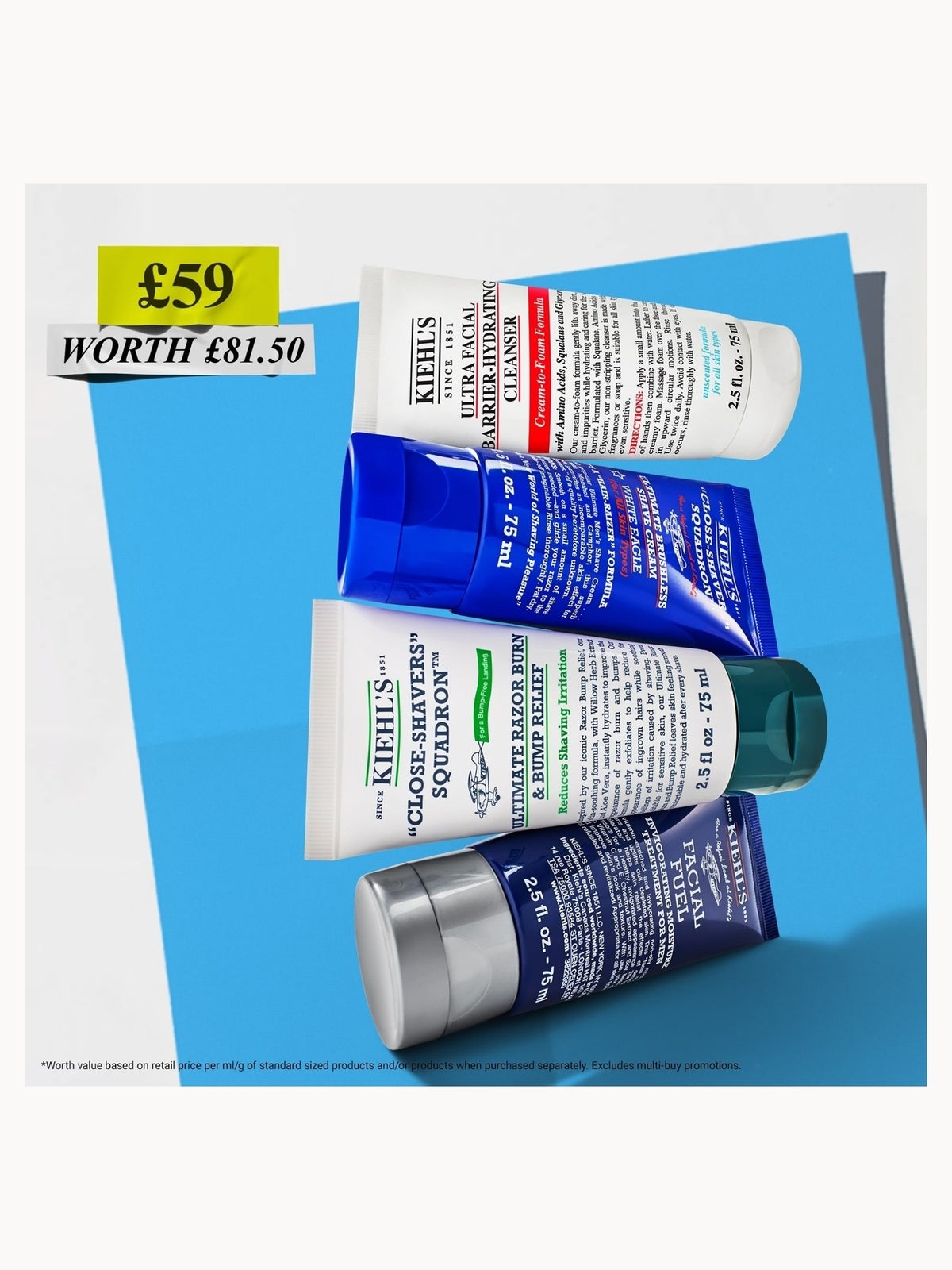 Kiehl's Mens Shaving Set (Worth £81.50) 2