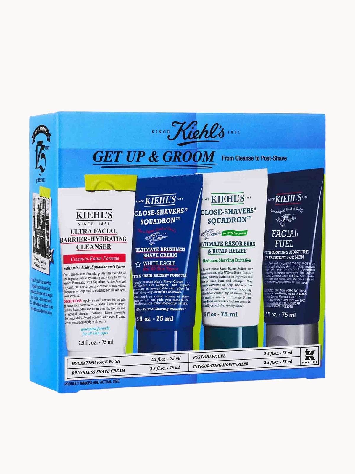 Kiehl's Mens Shaving Set (Worth £81.50)