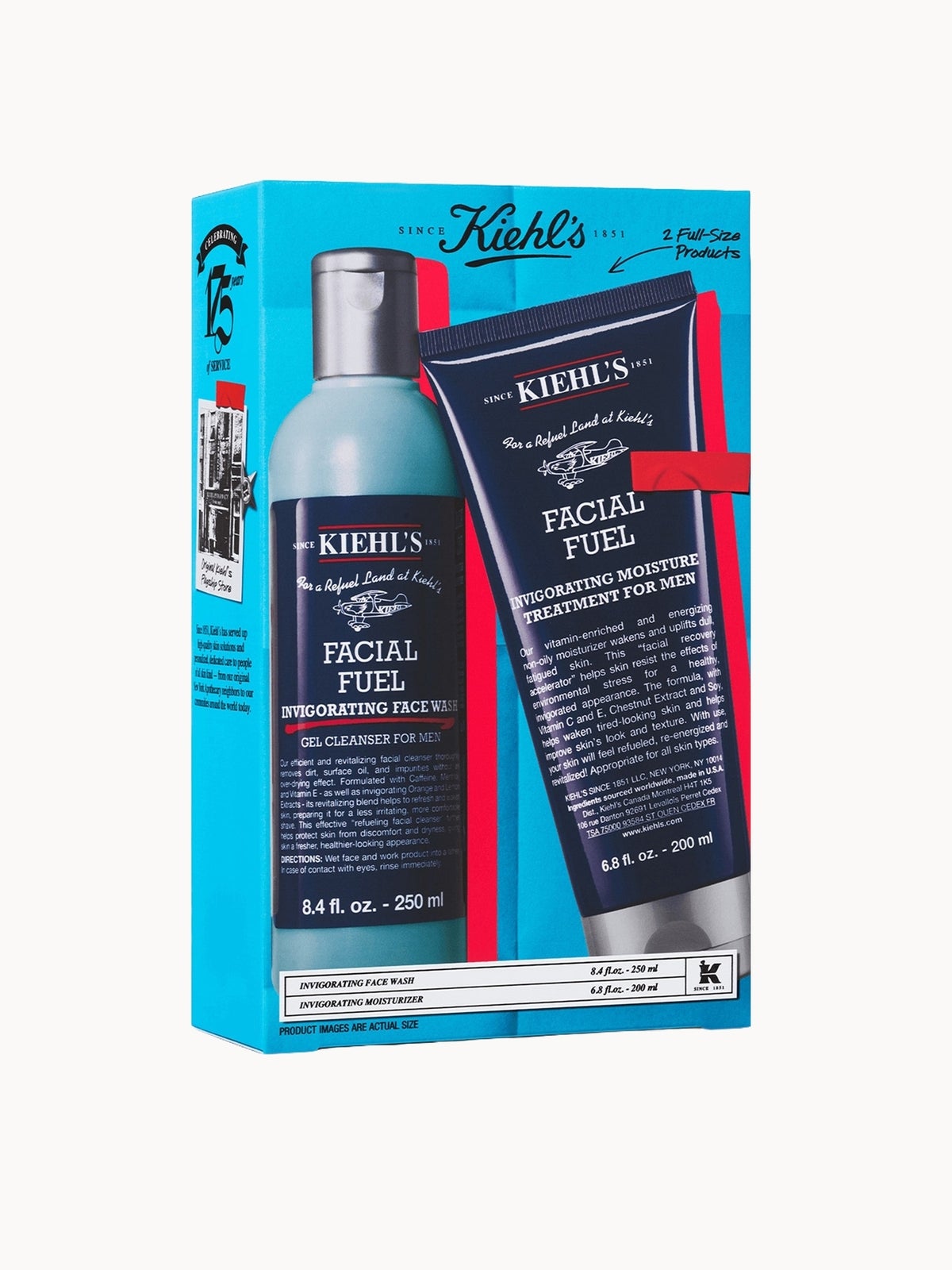 Kiehl's Facial Fuel Set (Worth £84)