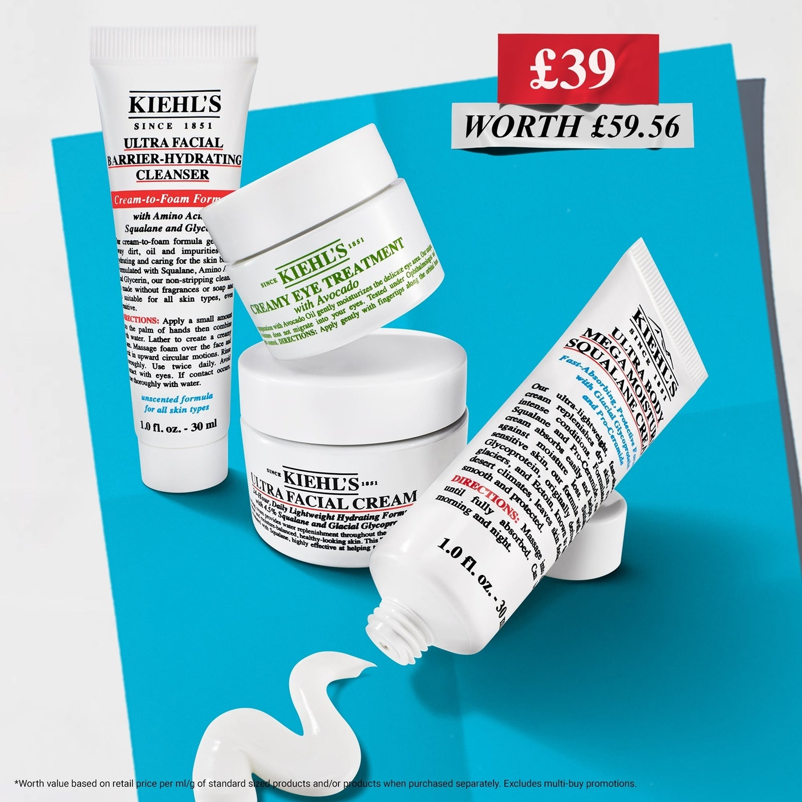 Kiehl's Moisturising Minis (Worth £59.56) 2