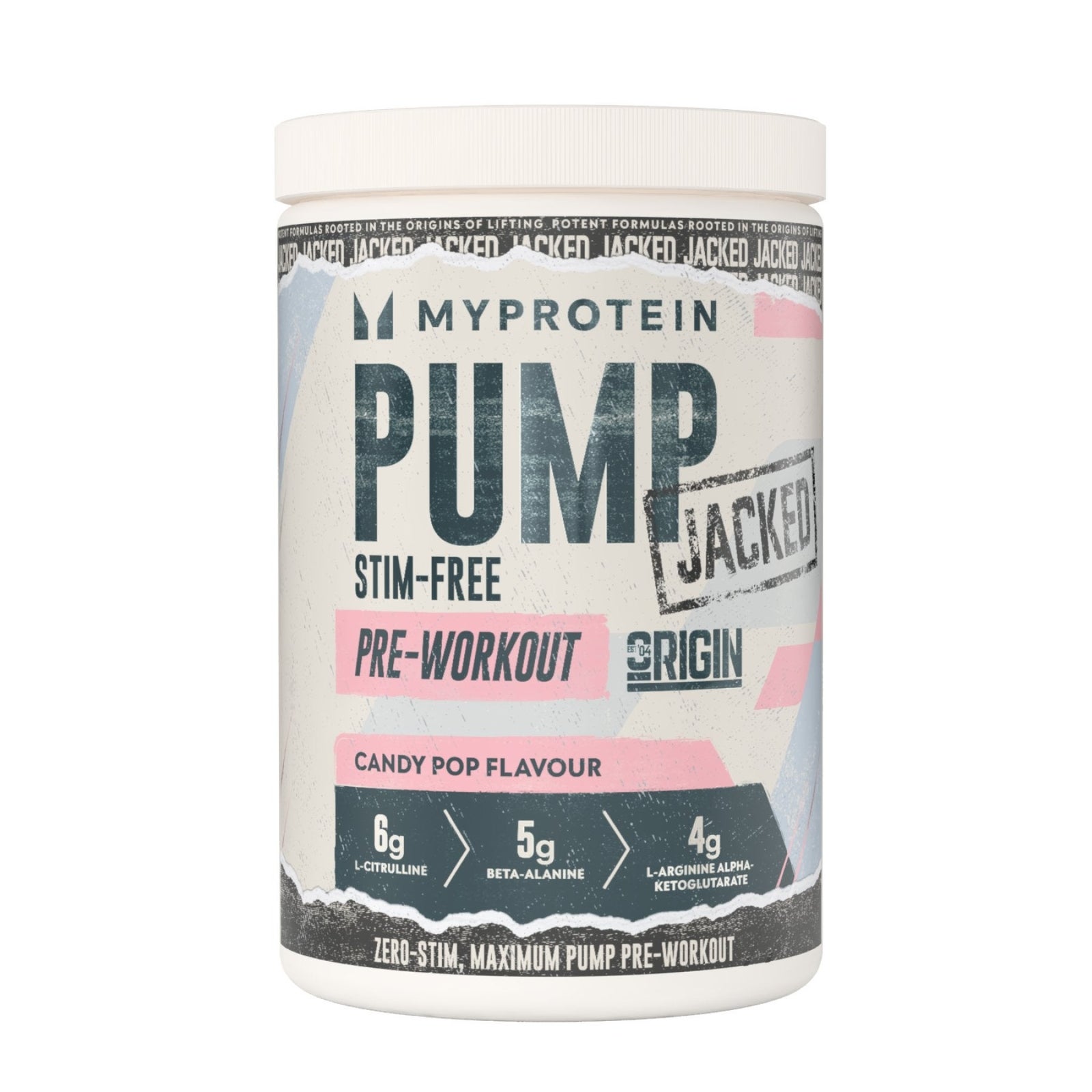 Origin Jacked Pump - 625G - 25Portionen - Candy Pop
