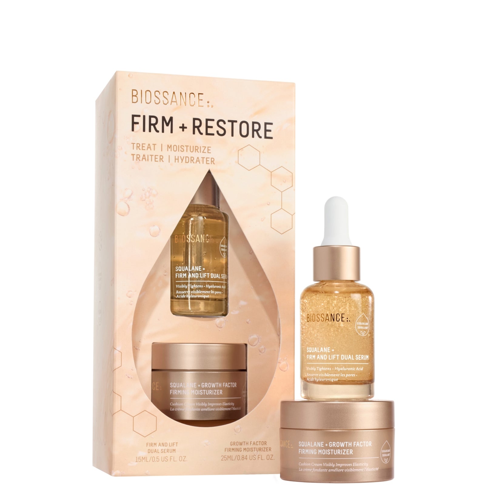 Biossance Firm + Restore Duo