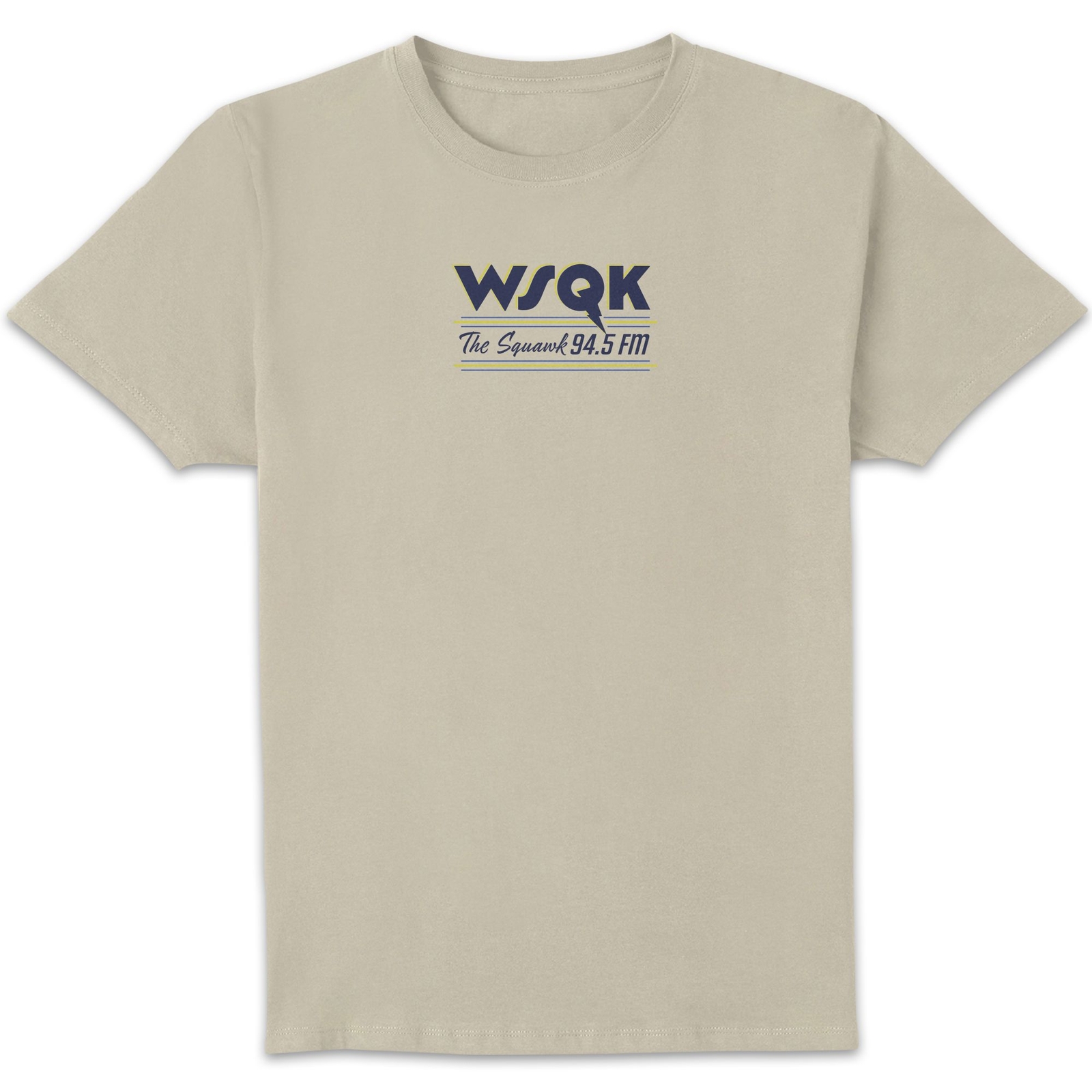 Stranger Things WSQK Unisex T-Shirt - Cream - XS