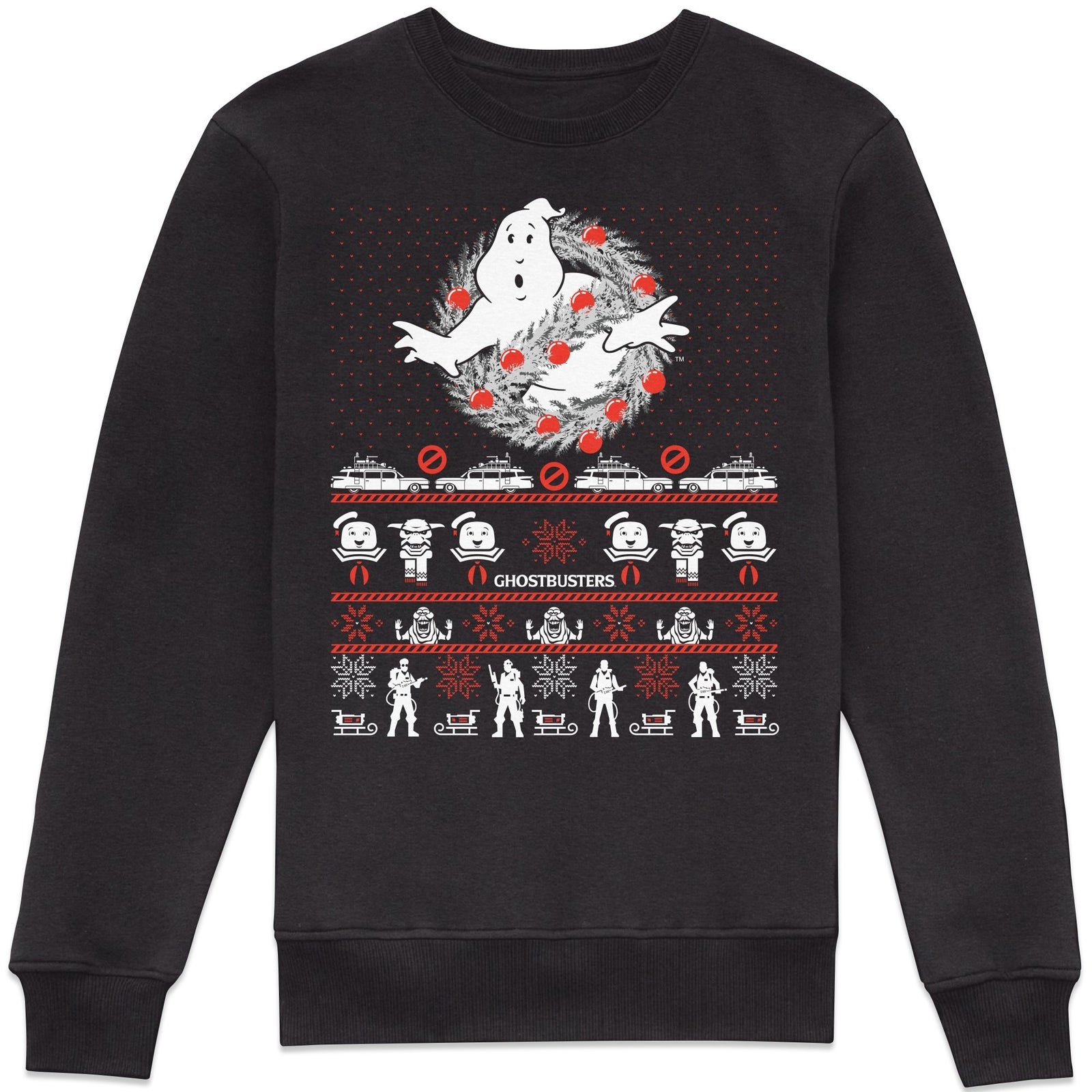 Ghostbusters Tis The Season For Bustin' Sweat - Noir