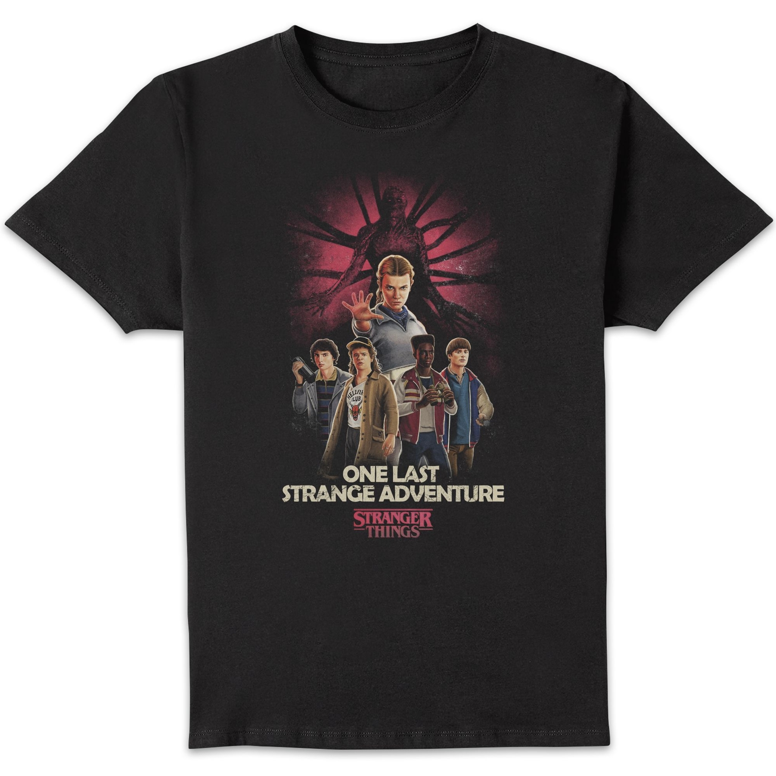 Stranger Things One Last Stranger Adventure Unisex T-Shirt - Black - M