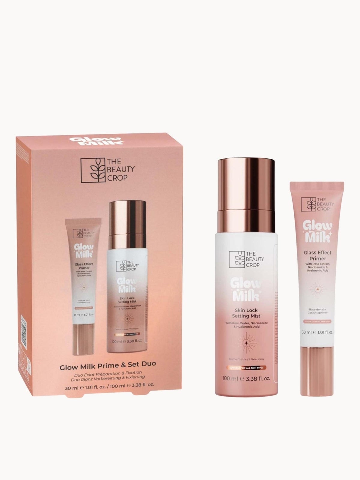 Glow Milk Prime & Set Duo (Worth £24)
