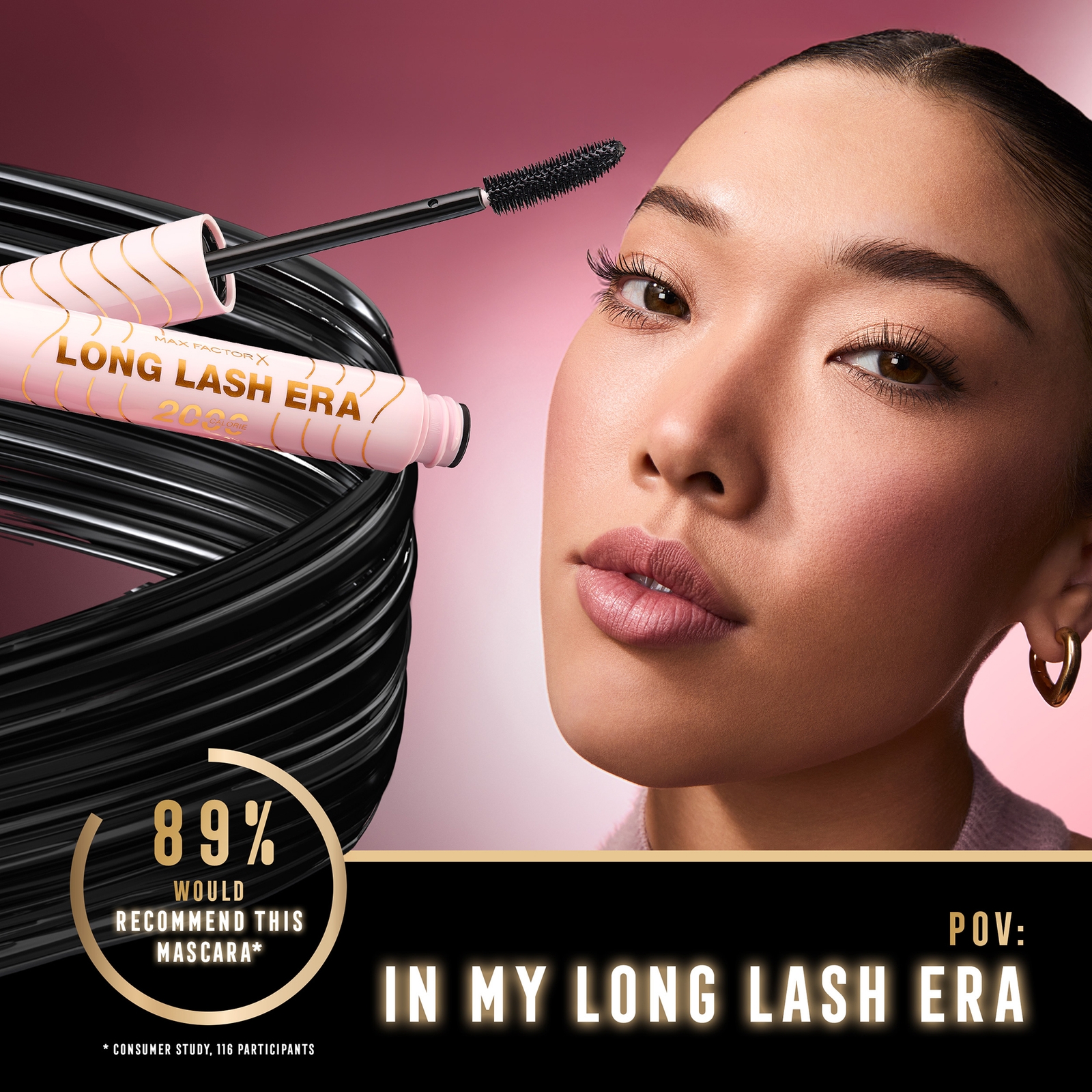 Thumbnail - Max Factor 2000 Calorie Long Lash Era - Black