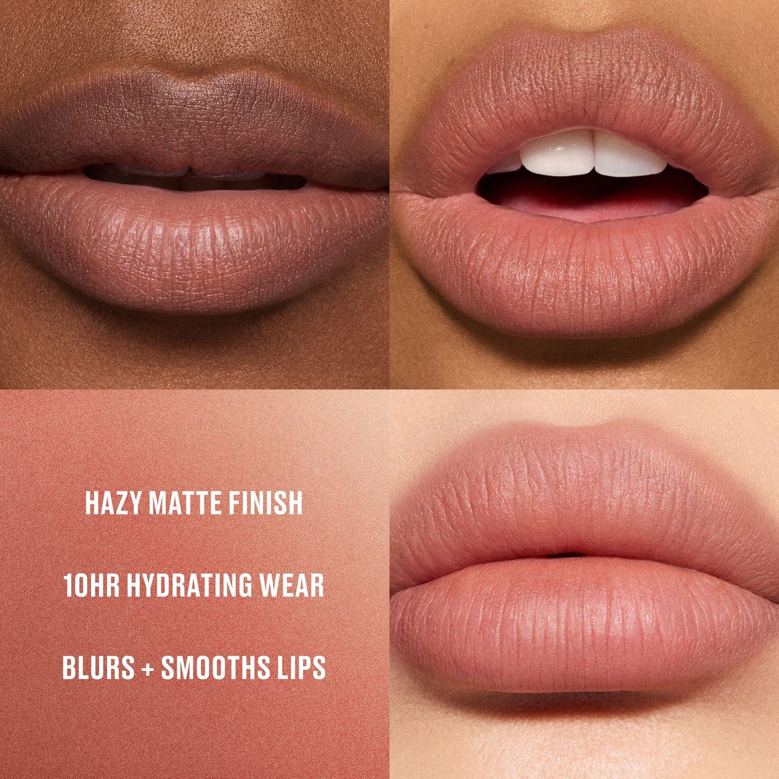 MAC Powder Kiss Hazy Matte Lipstick 3.5g (Various Shades) - Moving On Up 3