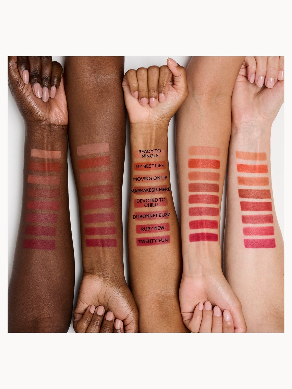 MAC Powder Kiss Hazy Matte Lipstick 3.5g (Various Shades) - Ready To Mingle 2