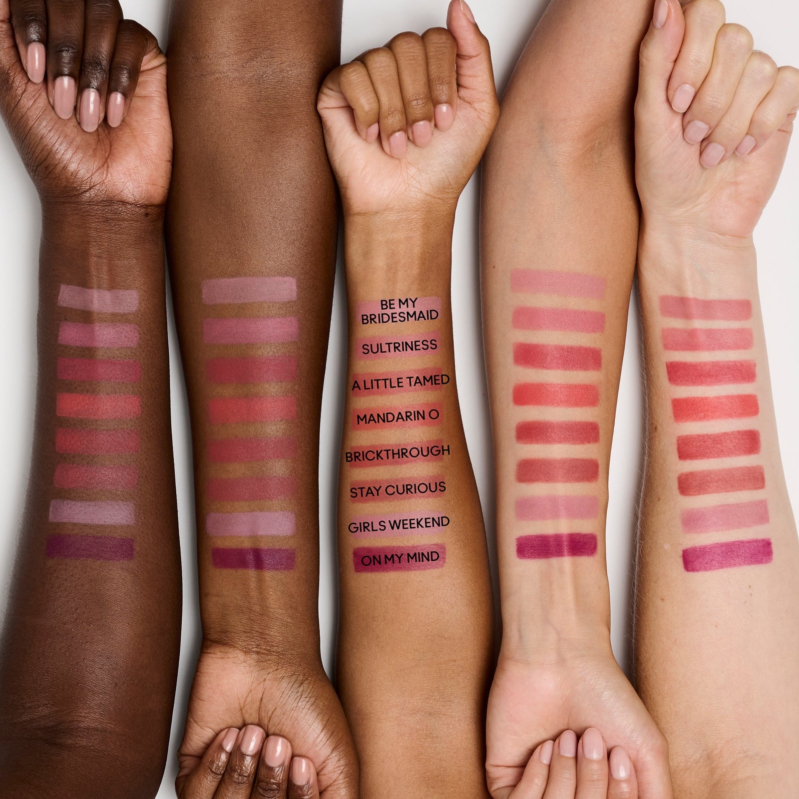 MAC Powder Kiss Hazy Matte Lipstick 3.5g (Various Shades) - A Little Tamed 2