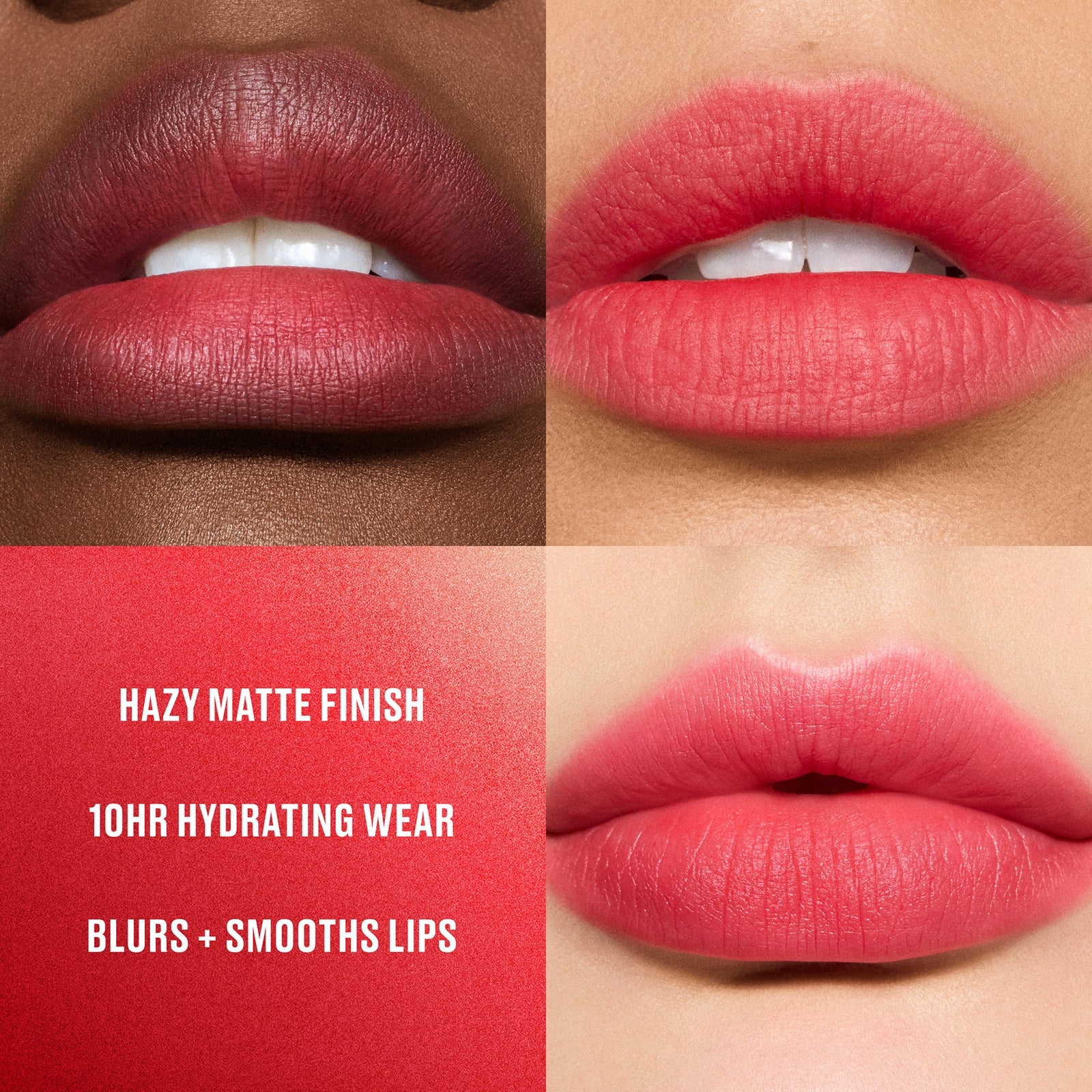MAC Powder Kiss Hazy Matte Lipstick 3.5g (Various Shades) - Ruby New 3