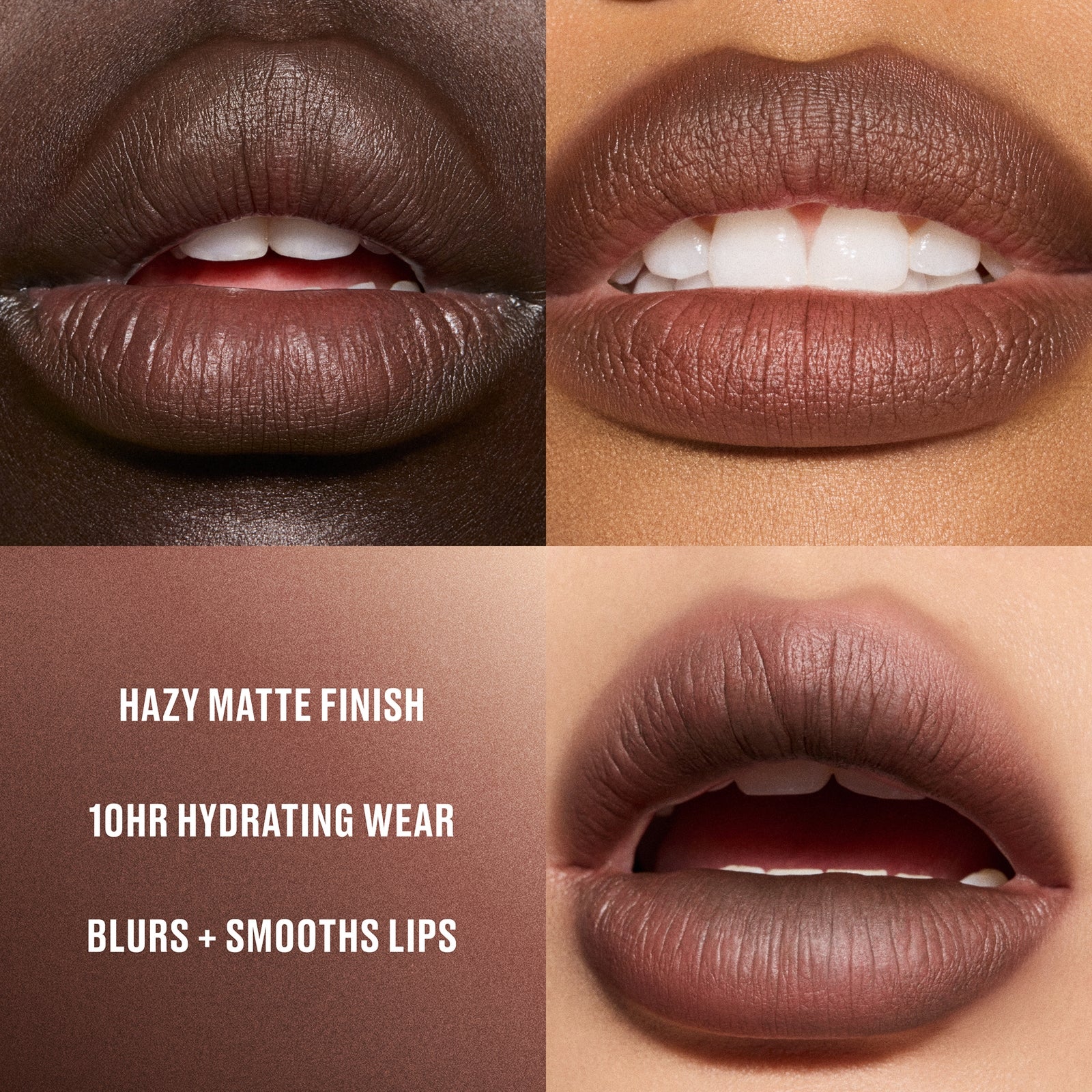 MAC Powder Kiss Hazy Matte Lipstick 3.5g (Various Shades) - Chestnut 3