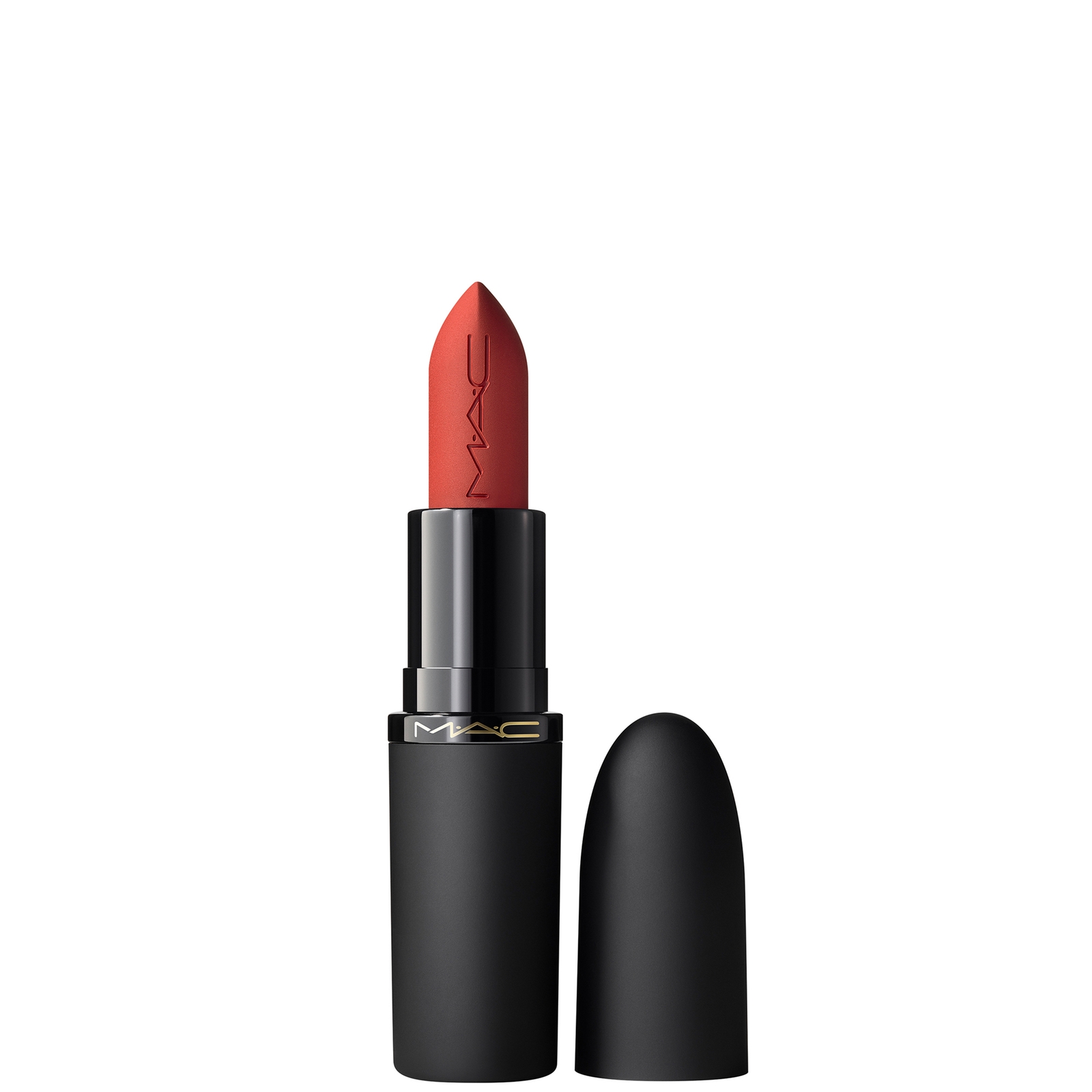

MAC Powder Kiss Hazy Matte Lipstick 3.5g (Various Shades) - Devoted To Chili