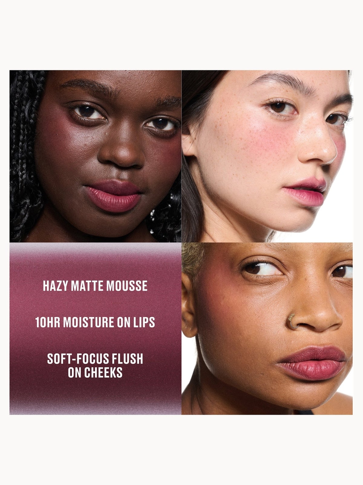 MAC Powder Kiss Lip + Cheek Mousse 5ml (Various Shades) - Date Night 3