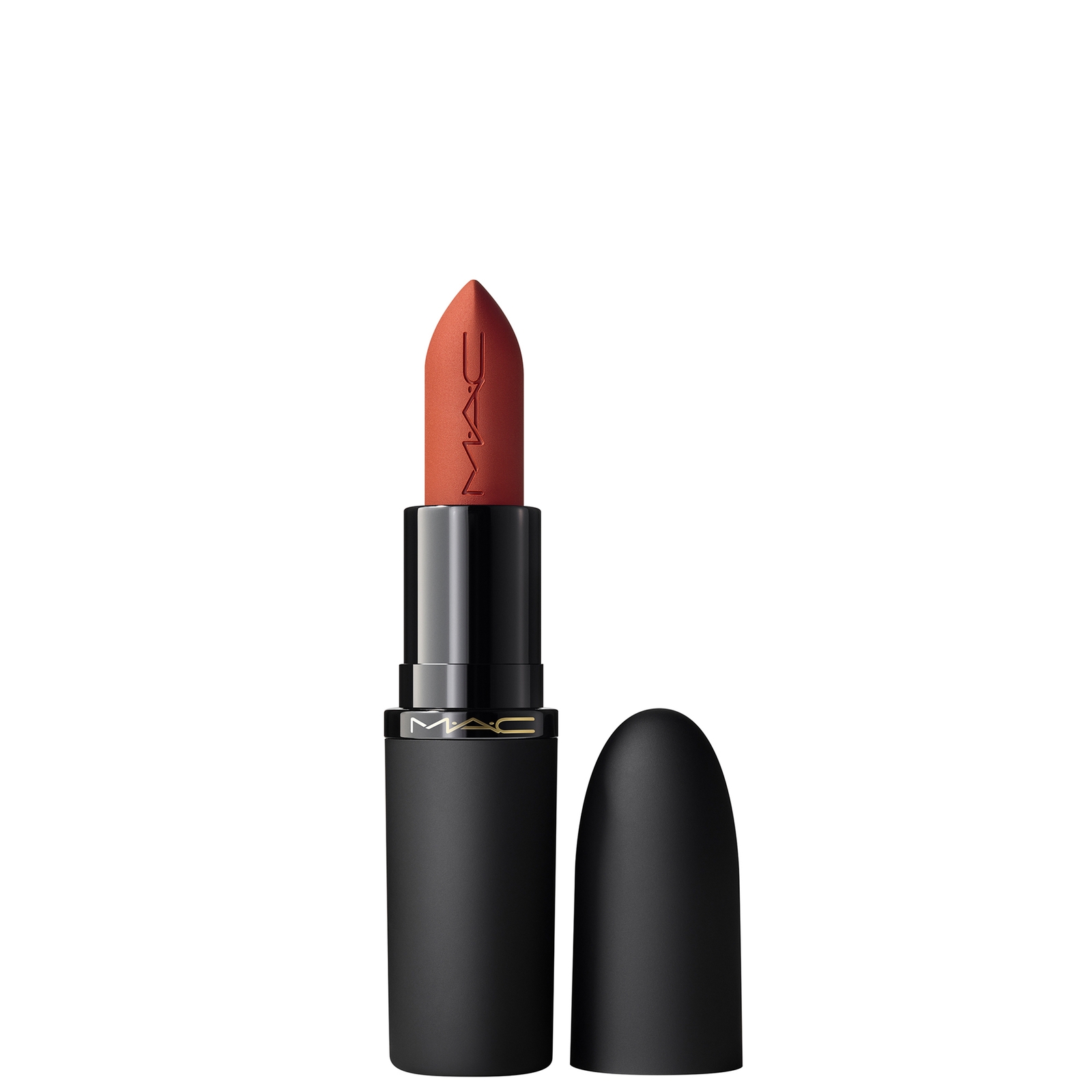 

MAC Powder Kiss Hazy Matte Lipstick 3.5g (Various Shades) - Marrakesh-Mere