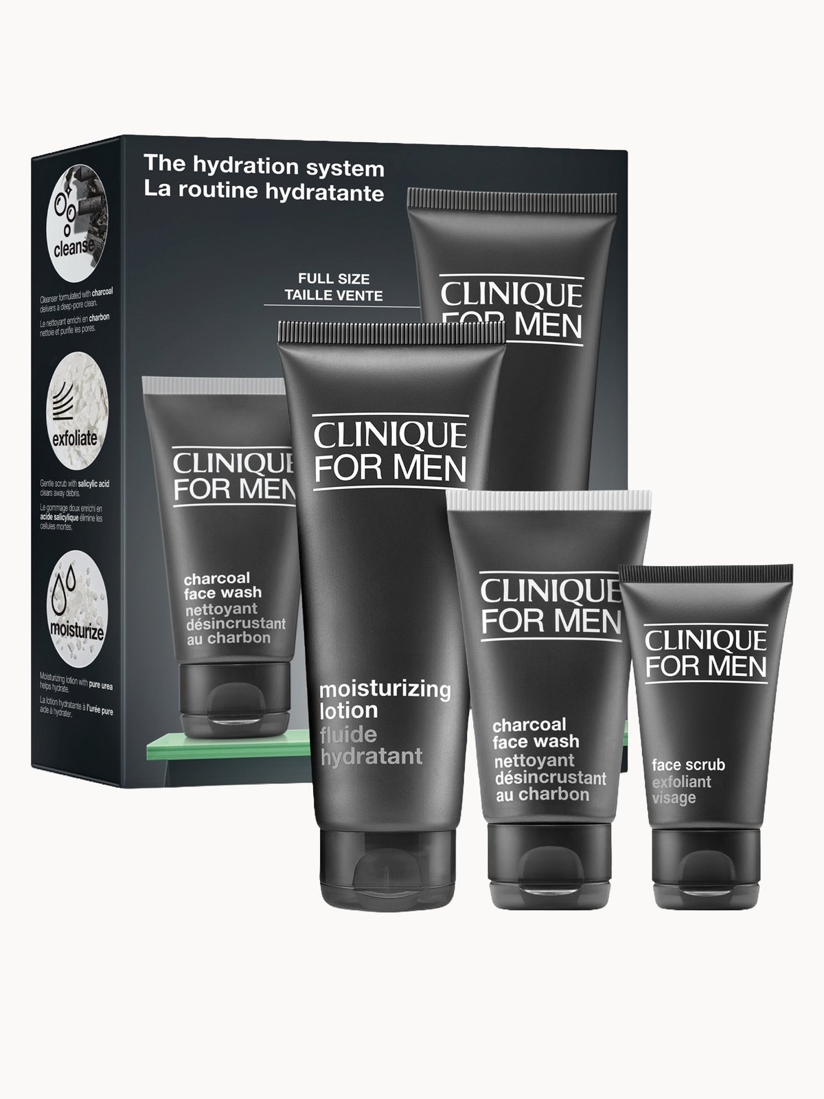 Clinique for Men Daily Hydration Skincare Set (Worth £46.20)