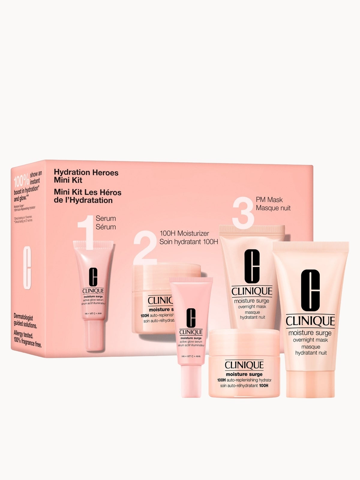 Clinique Moisture Surge Hydration Heroes Mini Skincare Kit (£34.93)