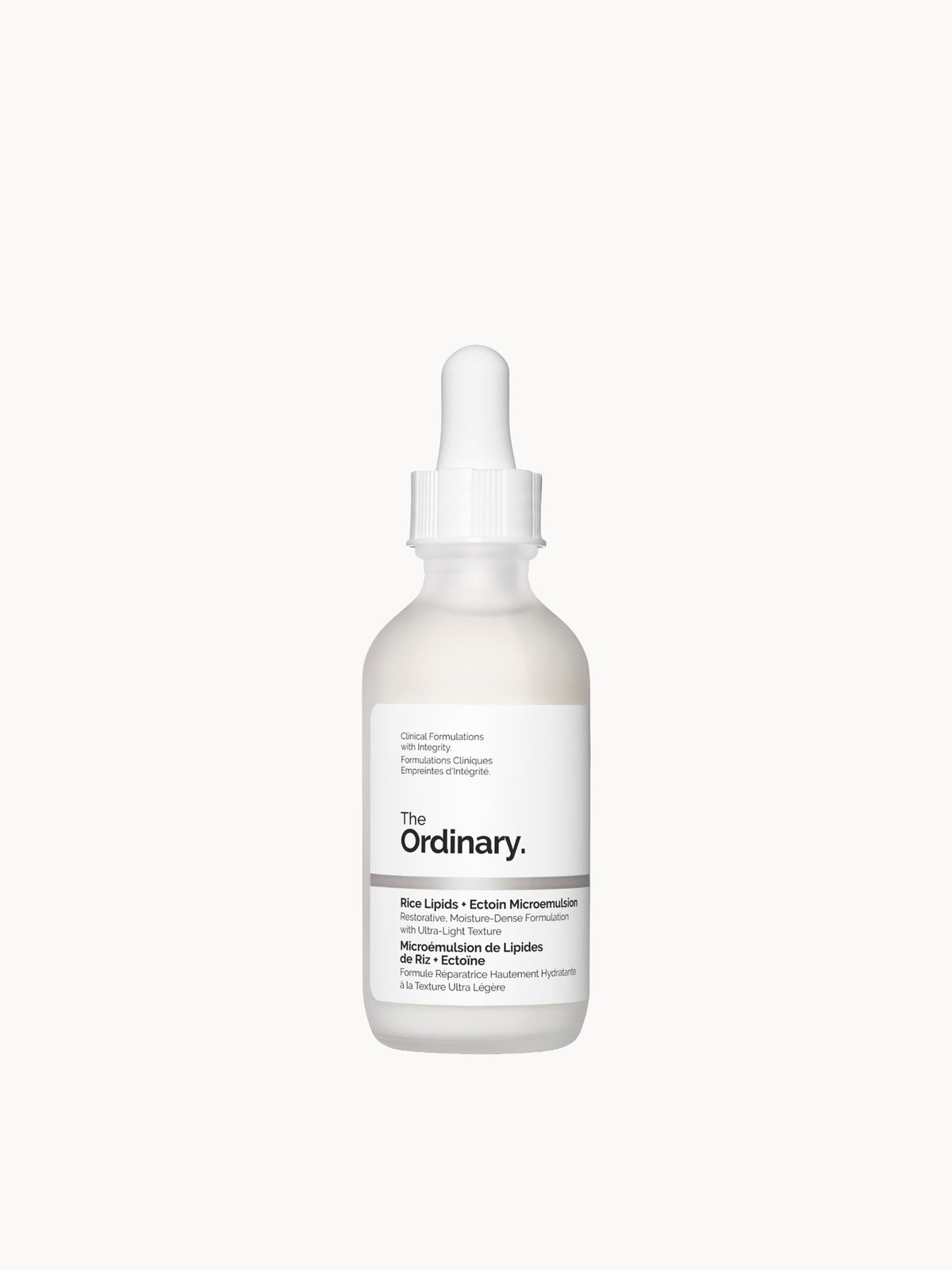 The Ordinary Rice Lipids + Ectoin Microemulsion Ultra-Light Moisturiser 60ml