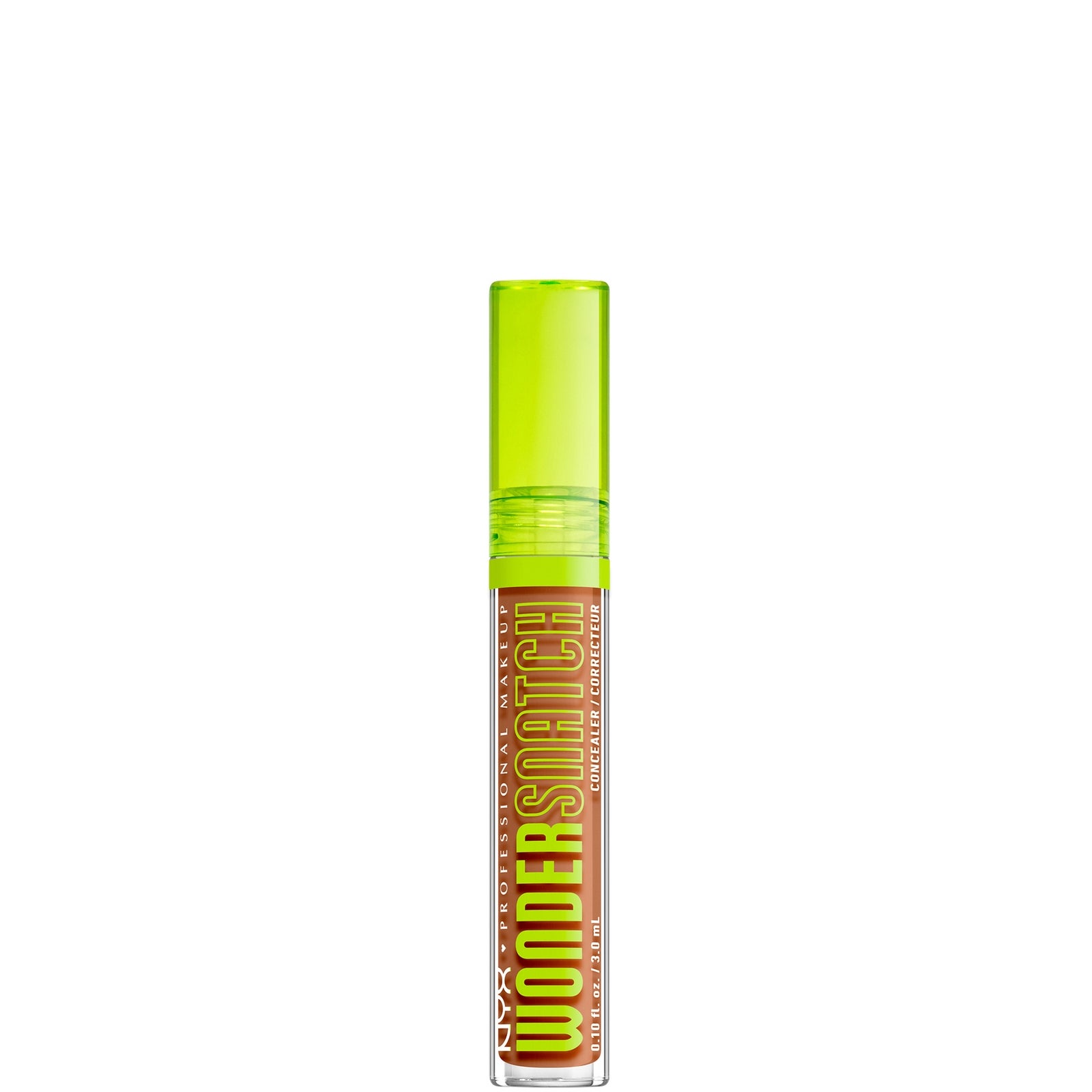 NYX Professional Makeup Wonder Snatch Concealer, Liquid Concealer, Up to 24h Hydration, Waterproof Wear (Various Shades) - Café