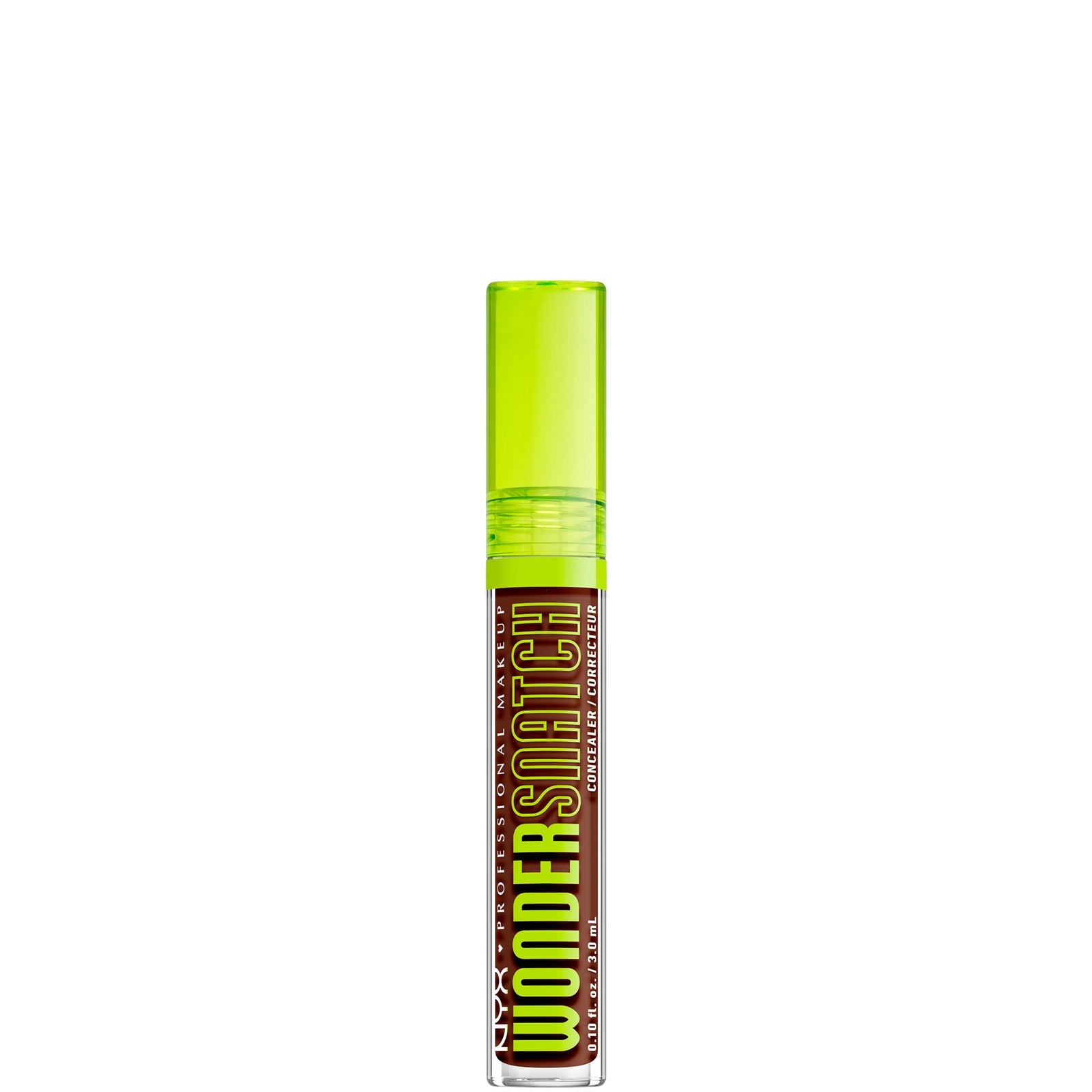 NYX Professional Makeup Wonder Snatch Concealer, Liquid Concealer, Up to 24h Hydration, Waterproof Wear (Various Shades) - Deep Walnut