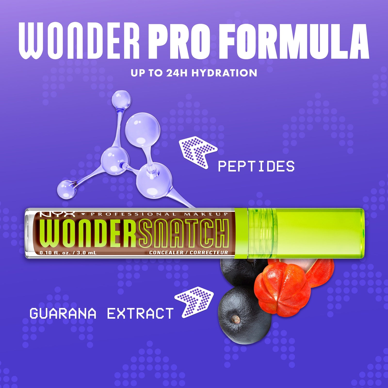 NYX Professional Makeup Wonder Snatch Concealer, Liquid Concealer, Up to 24h Hydration, Waterproof Wear (Various Shades) - Mocha 4