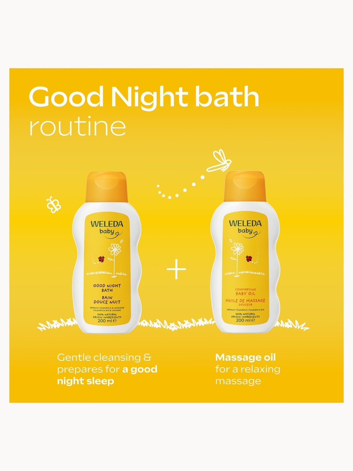 Weleda Baby Good Night Baby Bath 200ml 2