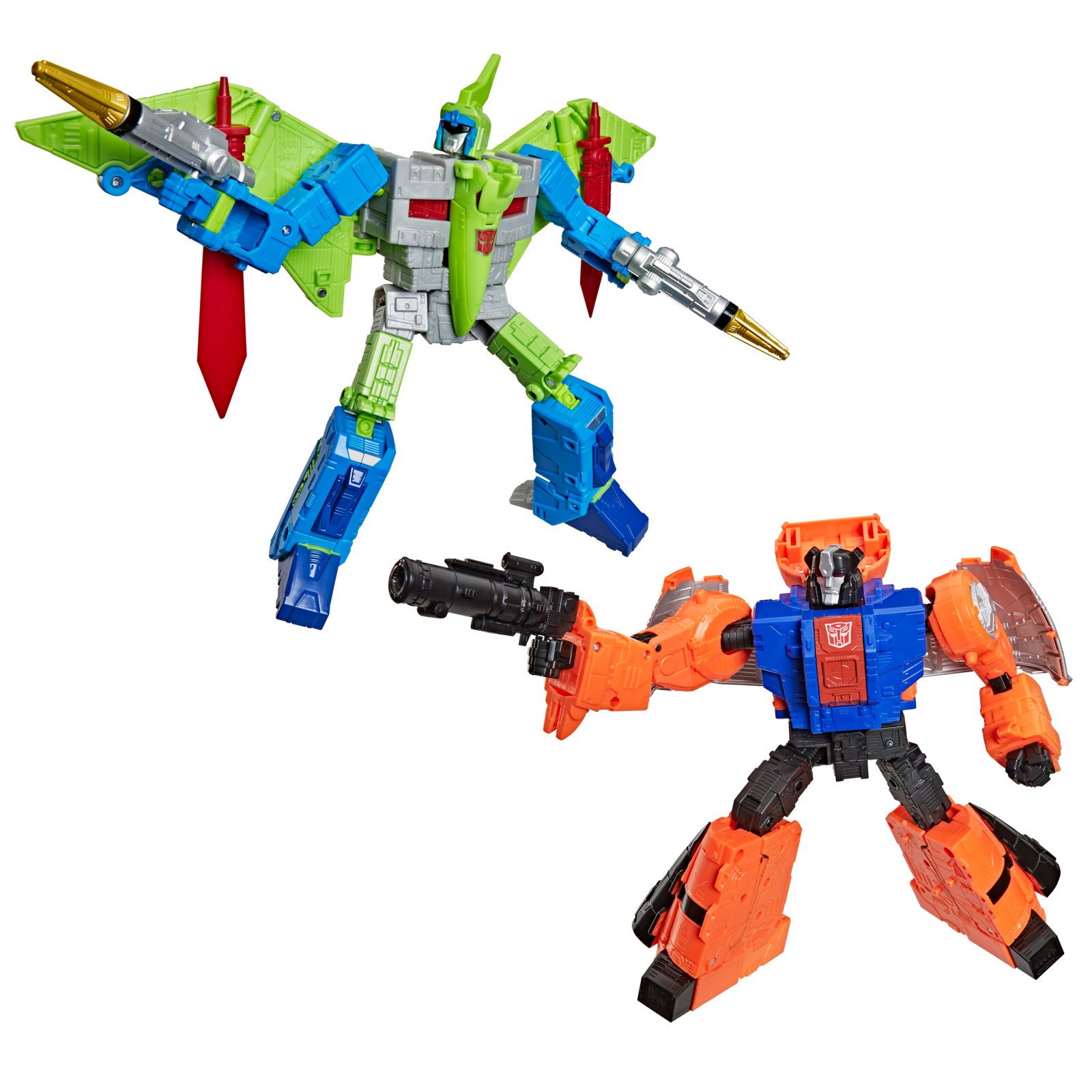 Hasbro Transformers Toys Age of the Primes G2 Dinobot Swoop and G2 Dinobot Sludge 8.5  Figures, 8+