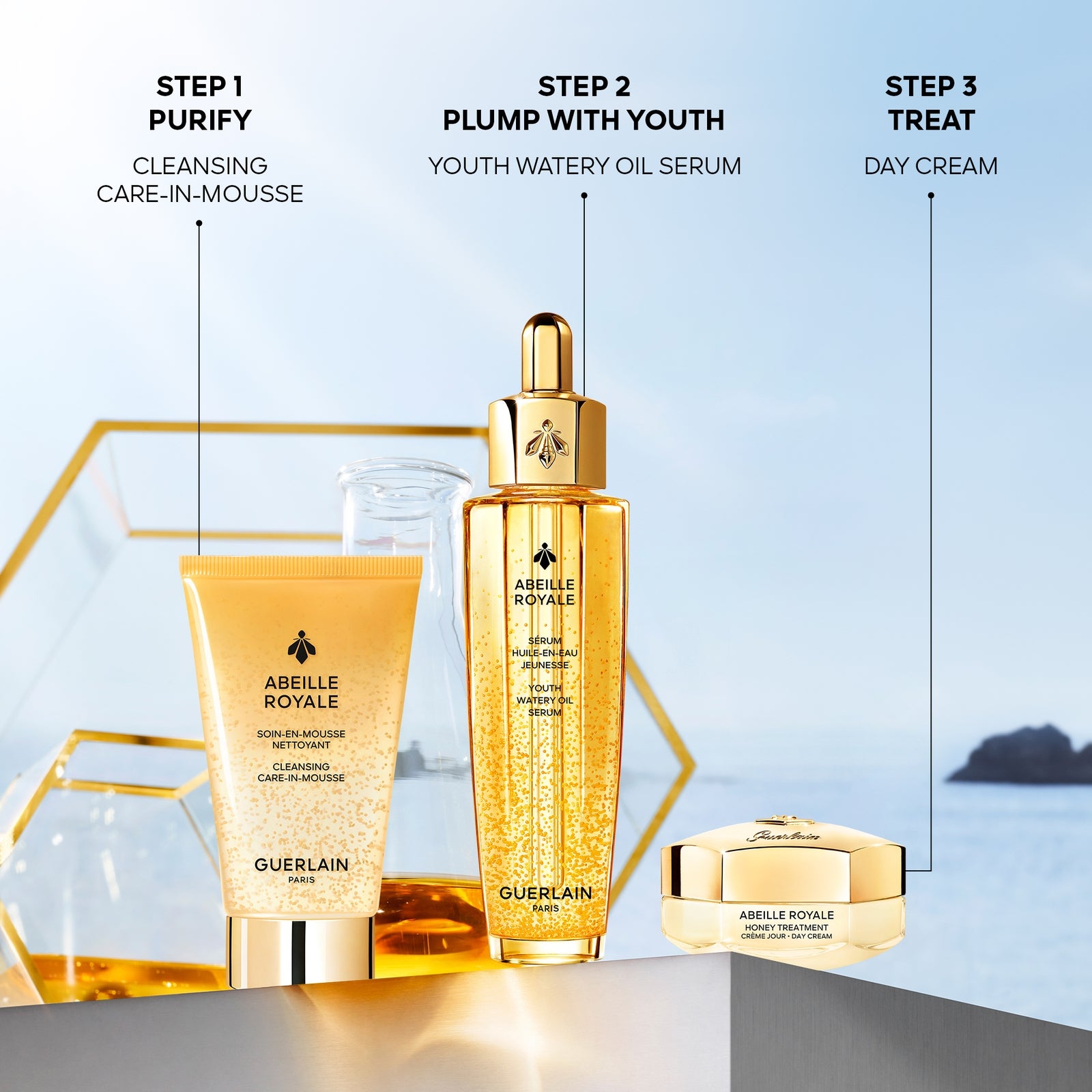 GUERLAIN Abeille Royale Youth Repair Programme Youth Watery Oil Serum 2