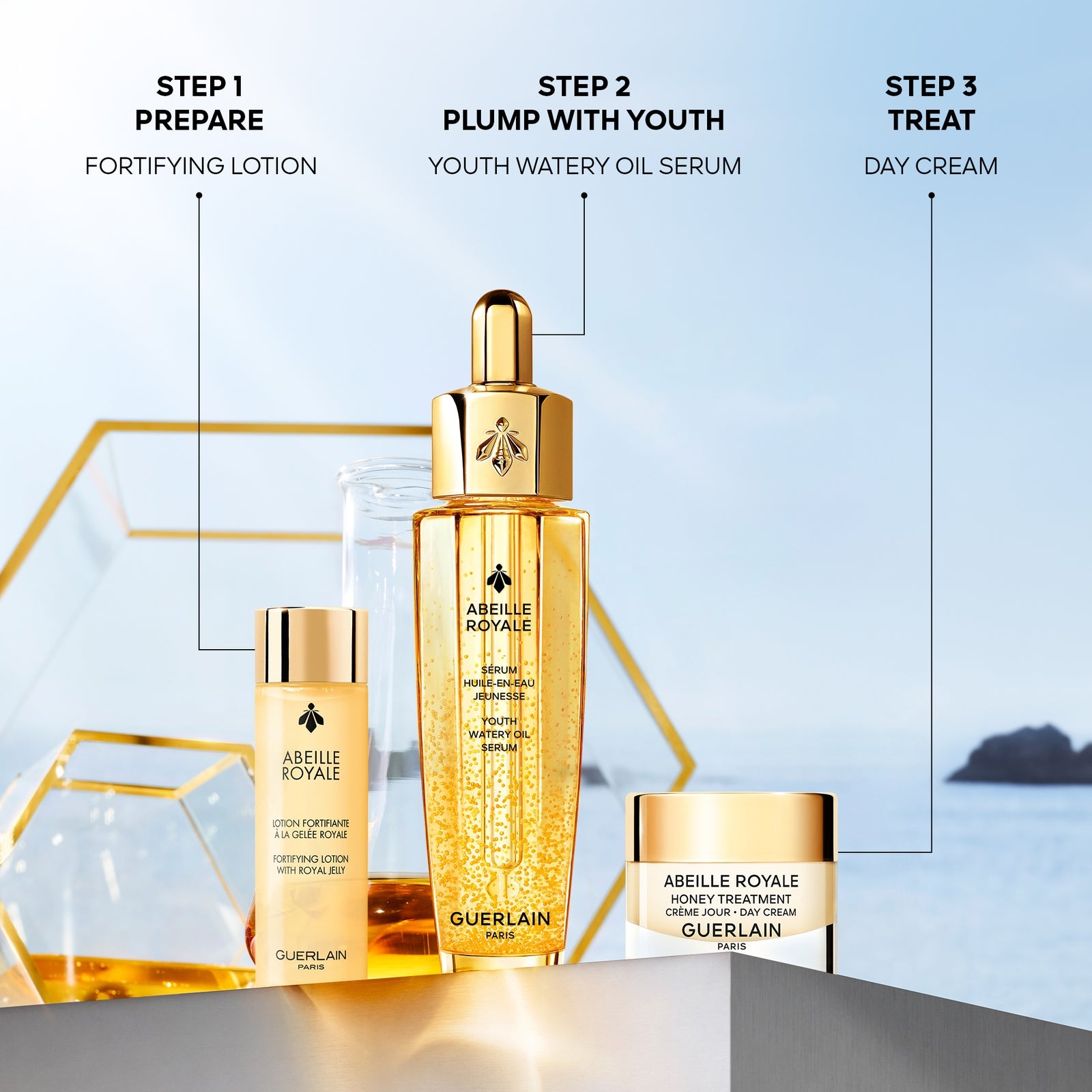 GUERLAIN Abeille Royale Youth Repair Ritual Youth Watery Oil Serum 2