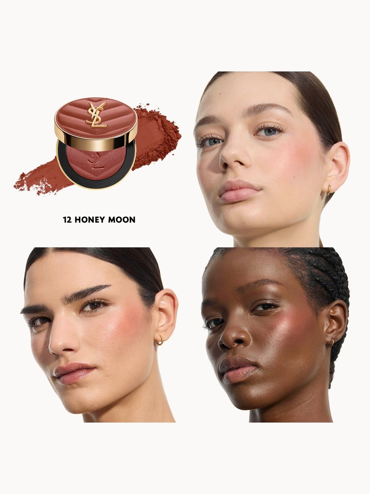 Yves Saint Laurent Make Me Blush Bold Blurring Blush 5g (Various Shades) - Honeymoon 21 2