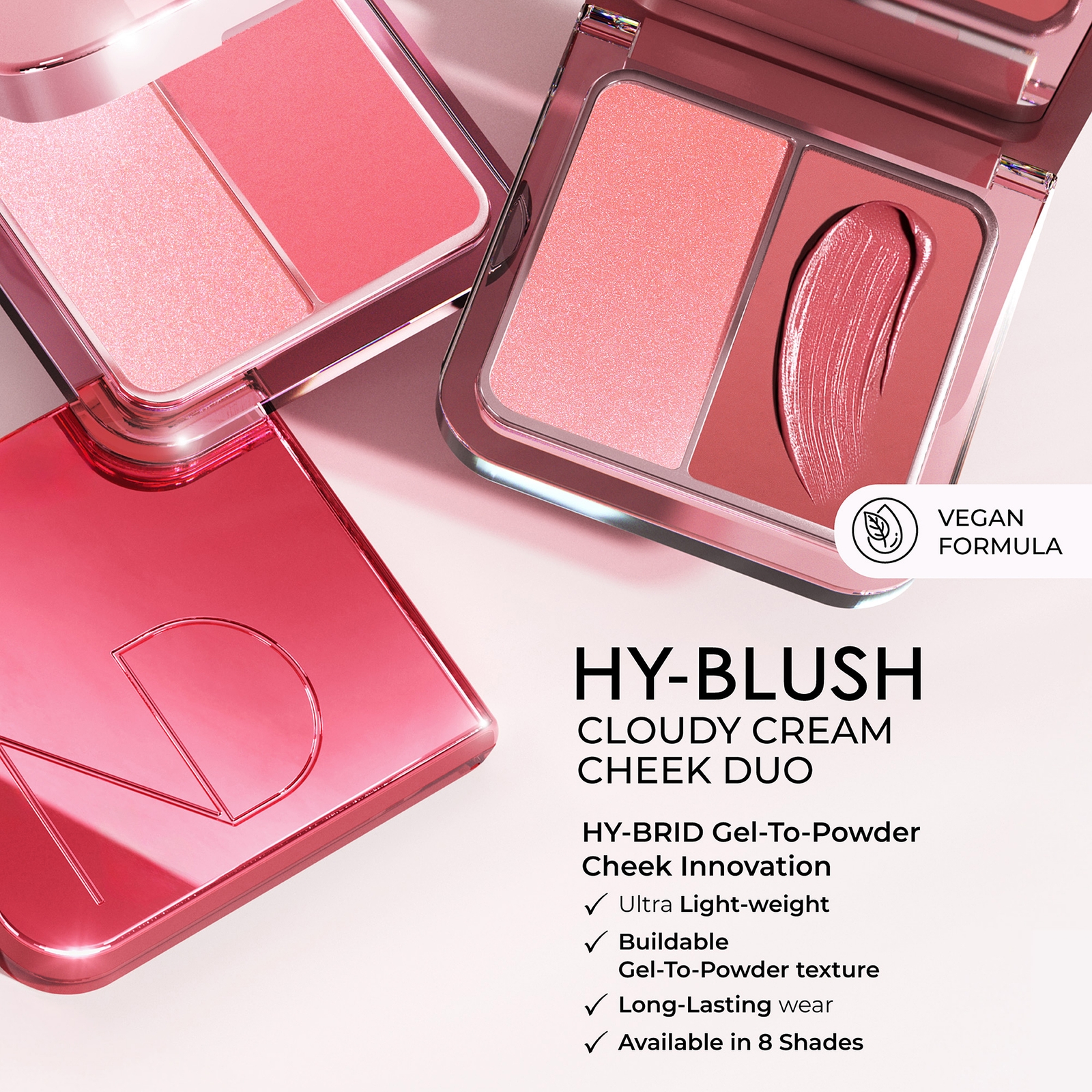 Thumbnail - Natasha Denona HY-BLUSH (Various Shades) - Lush Lila