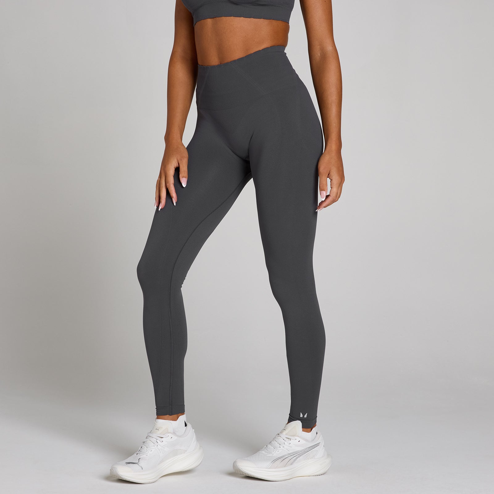 MP Women's Tempo Ultra Naadloze Legging - Robust Grijs - XS