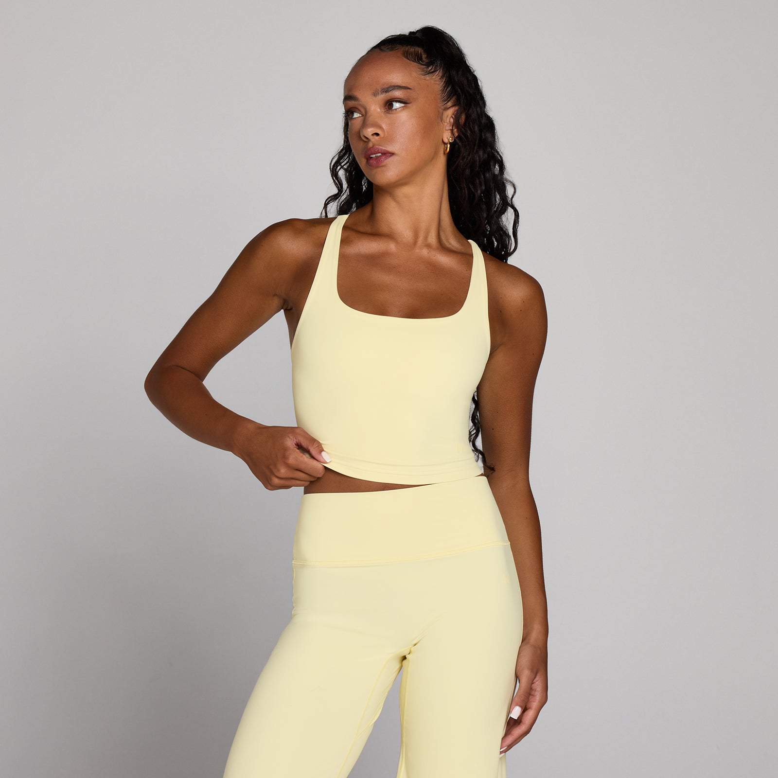 MP Women's Tempo Strappy Racerback Vest - Buttercream - XS