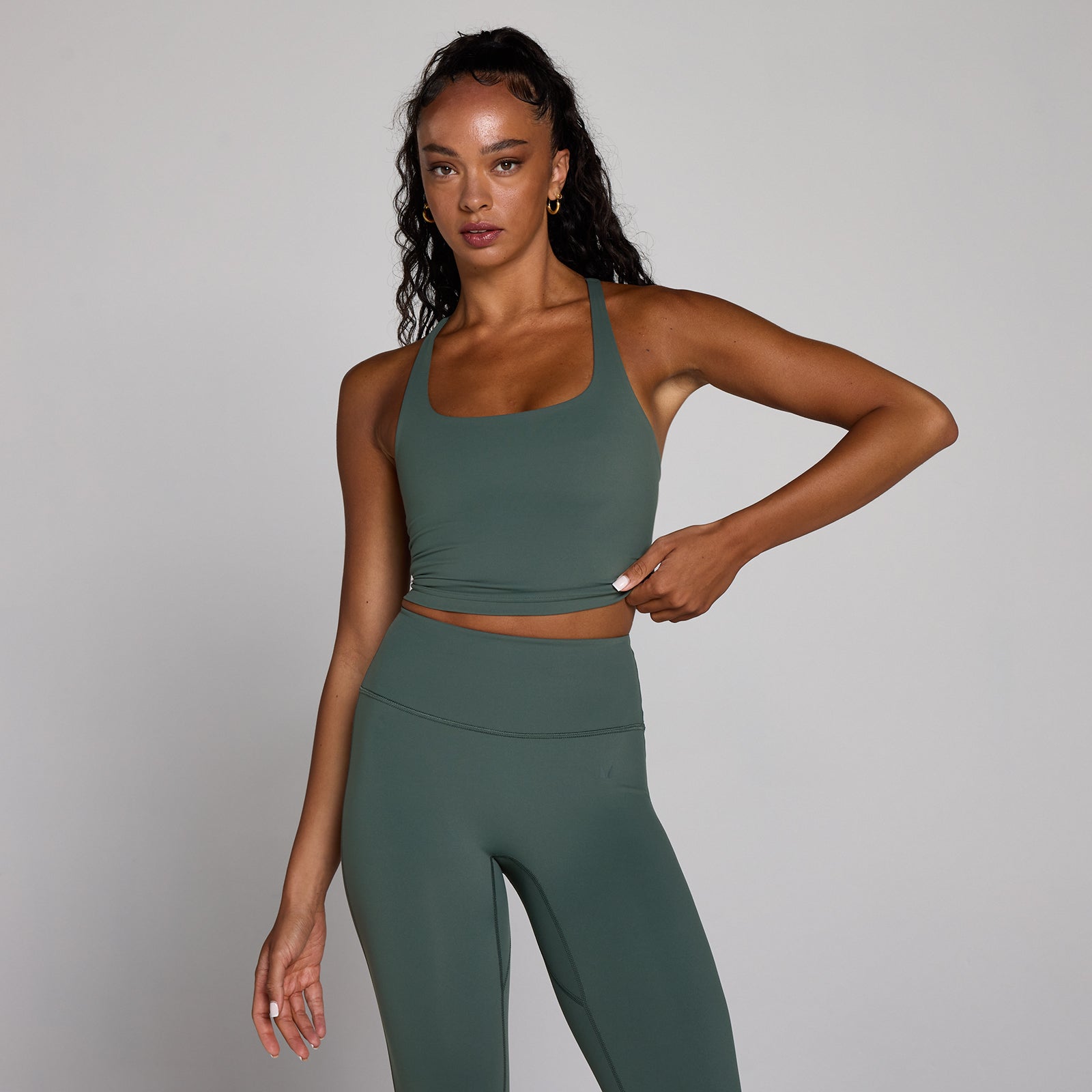 MyProtein - Women's Tempo Strappy Racerback Vest - L - Green
