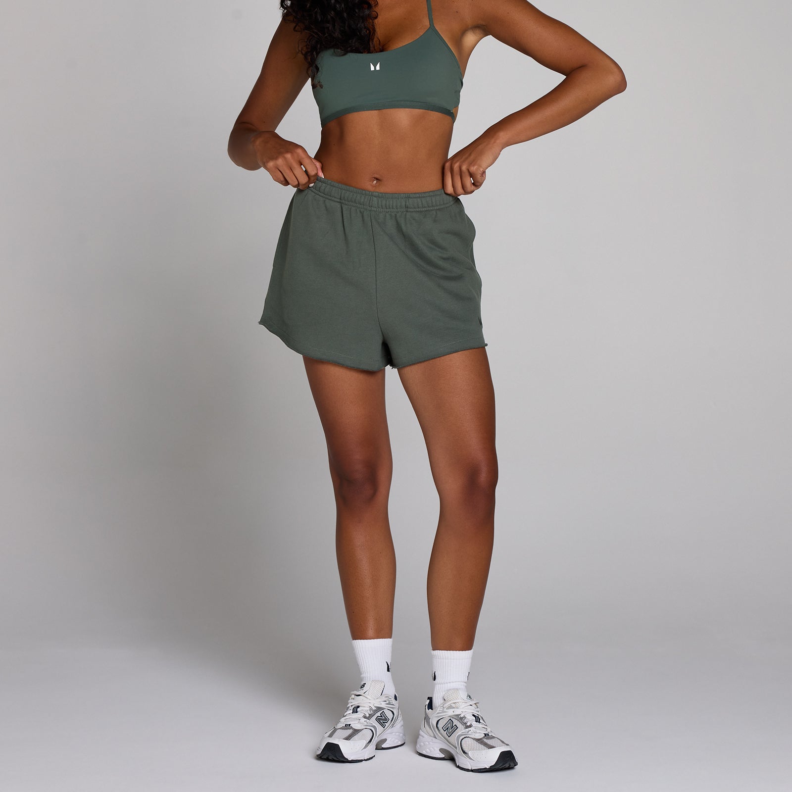 MP Femme Lifestyle Sweatshorts - Cloudy Green
