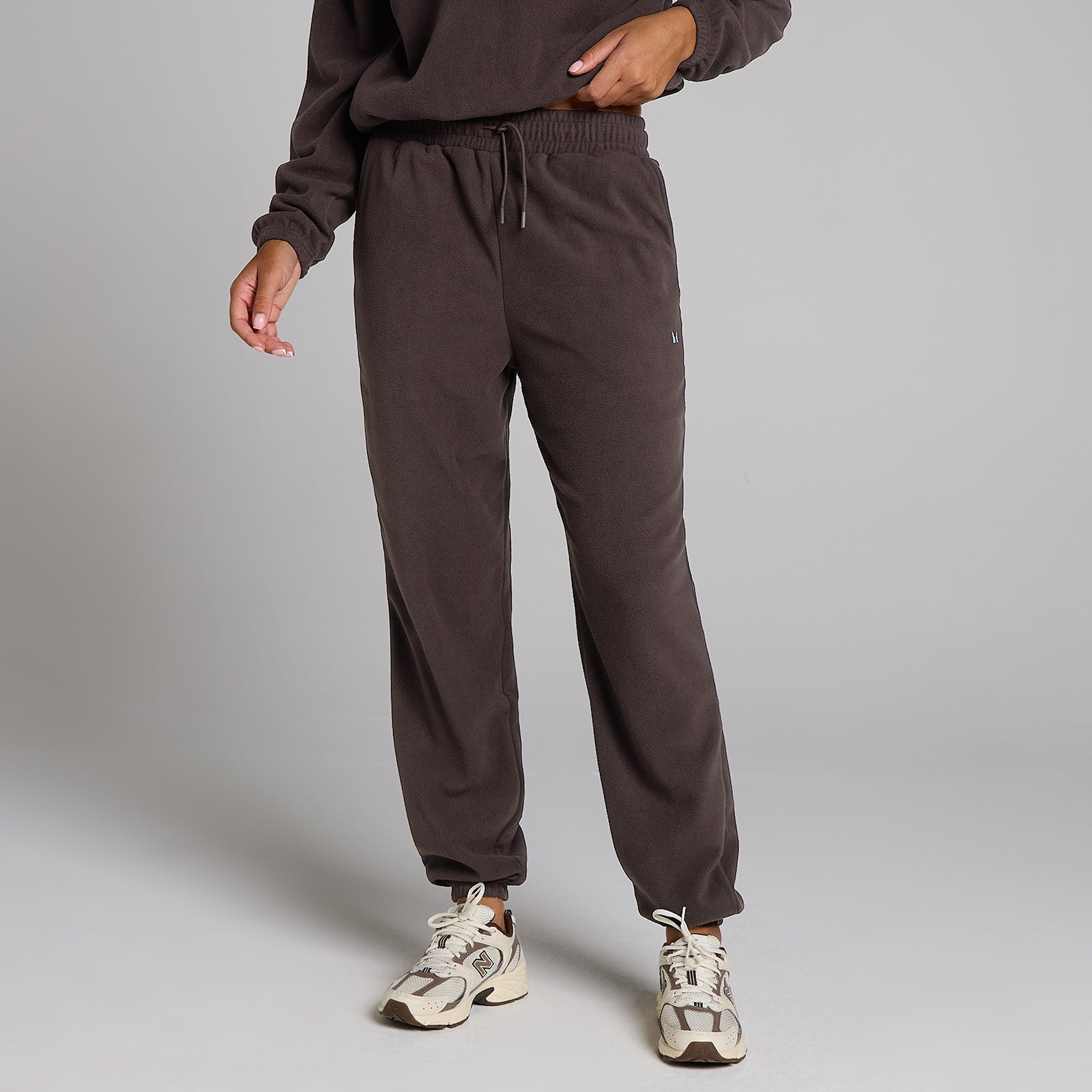 Pantaloni Sport Fleece MP pentru Femei - Cacao - XS