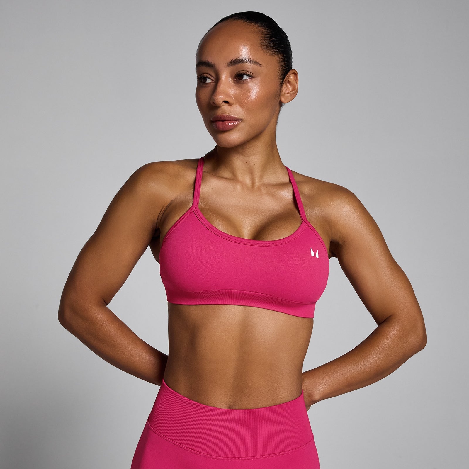 Sutien Sport Bretele MP Lift Seamless Femei - Bold Berry - S
