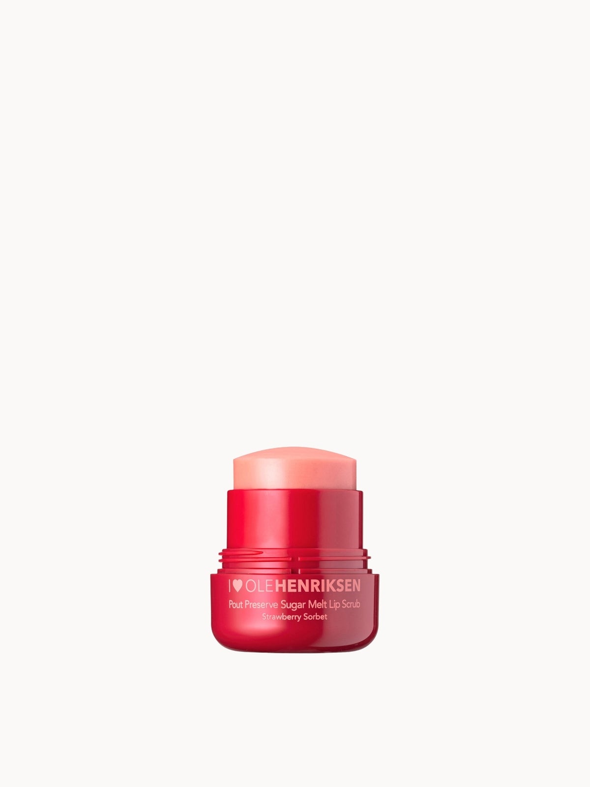 Ole Henriksen Pout Preserve Sugar Melt Lip Scrub 8g - Strawberry Sorbet