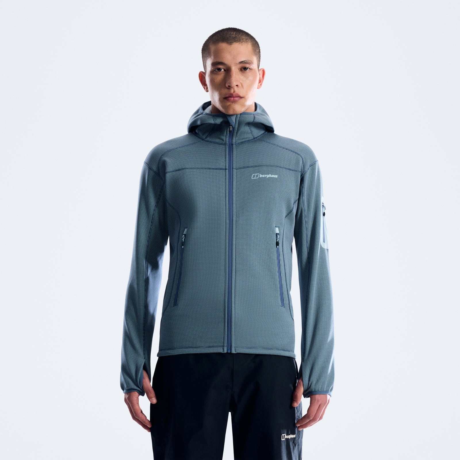 Men's Pravitale Mtn 2.0 Hooded Fleece Jacket - Blue