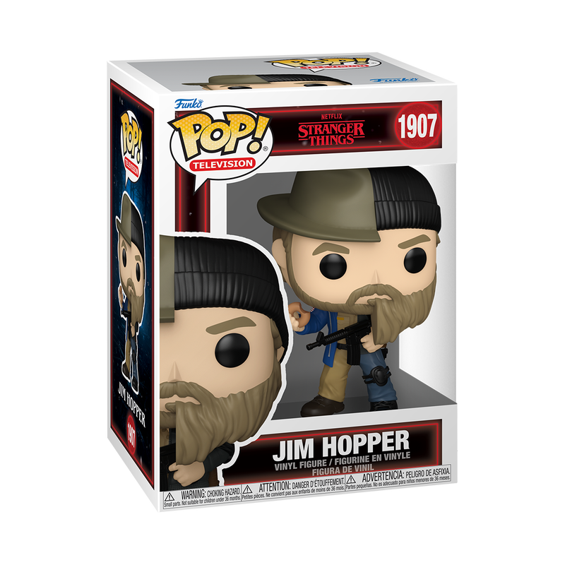 Pop! Stranger Things Jim Hopper (Split) Funko POP Vinyl