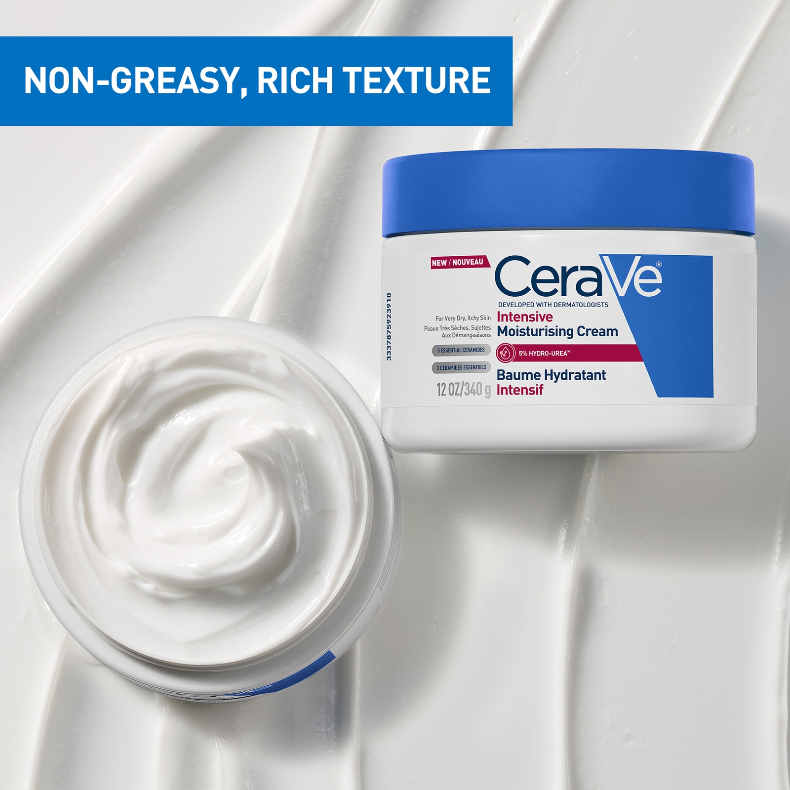 Thumbnail - CeraVe Intensive Moisturising Cream 340g
