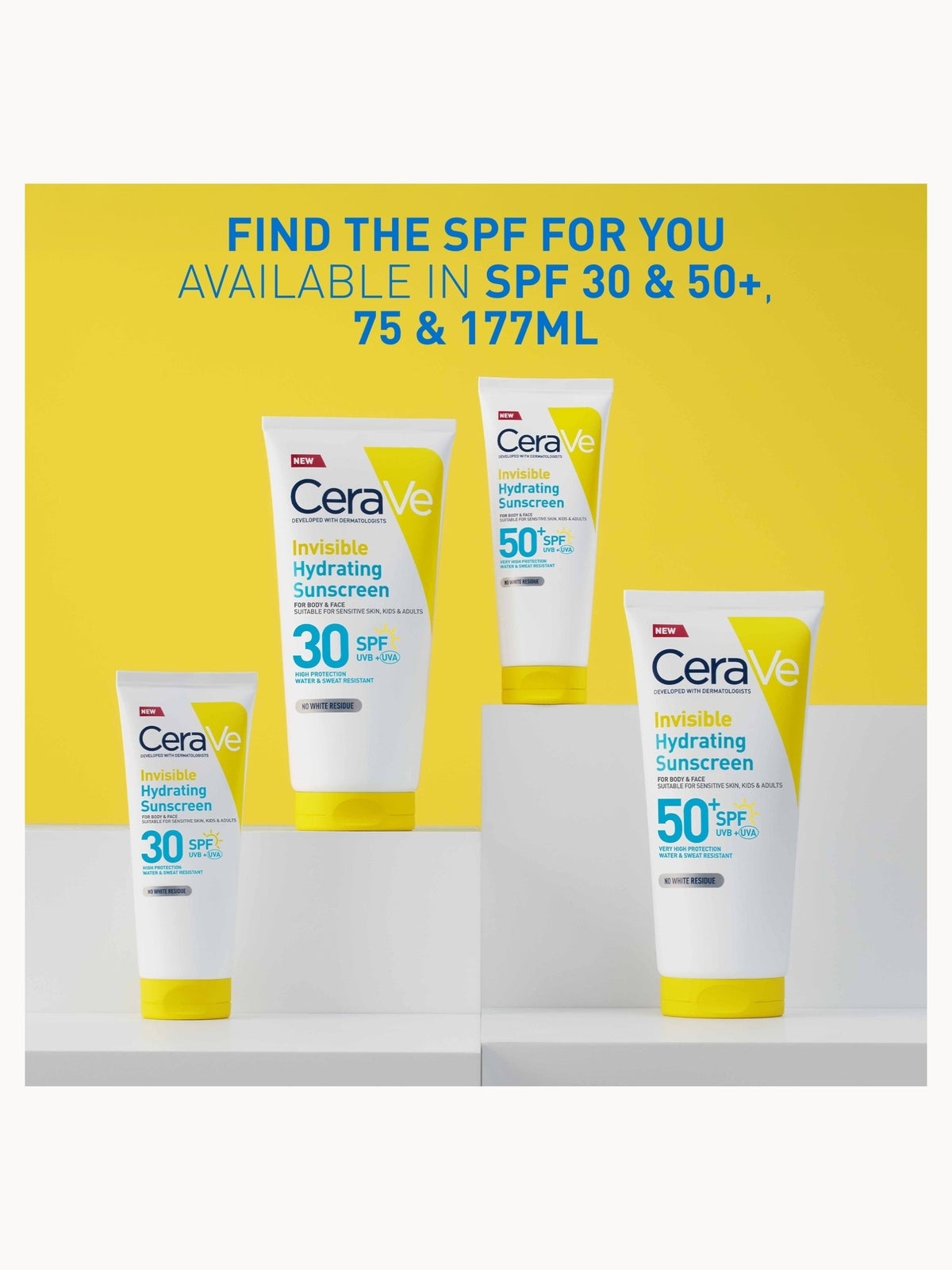 CeraVe Invisible Hydrating Sunscreen SPF 30 for body, face, & all skin types with 3 essential ceramides 177 ml 2