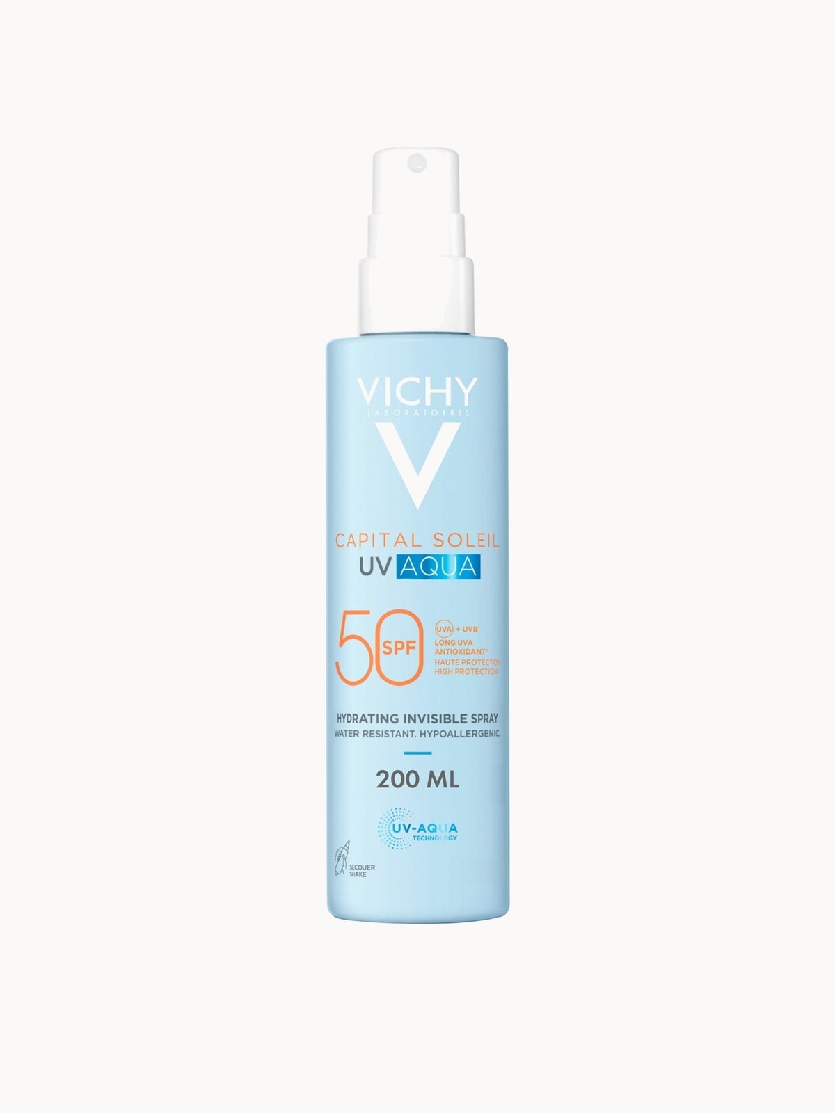 Vichy Capital Soleil UV Aqua Hydrating Invisible Spray SPF50 200ml