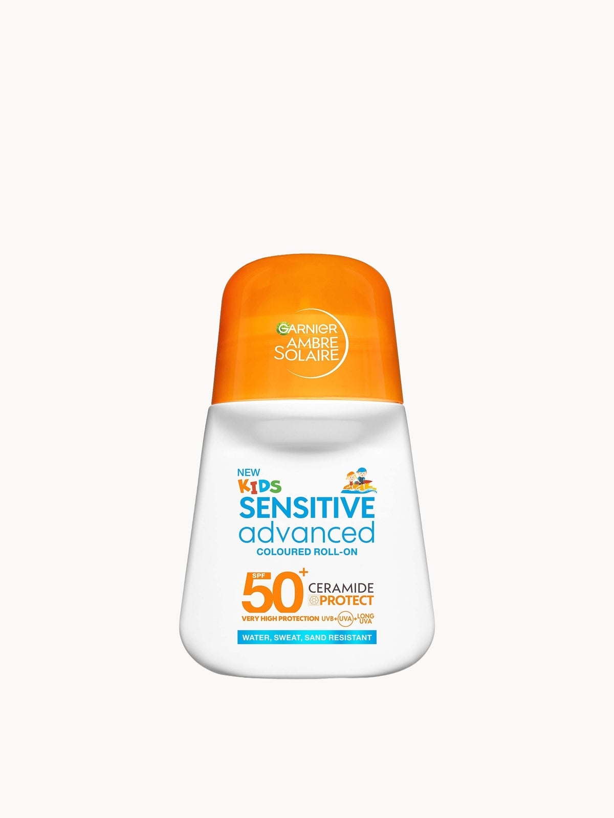 Garnier Ambre Solaire Sensitive Advanced kids colored roll-on SPF 50+