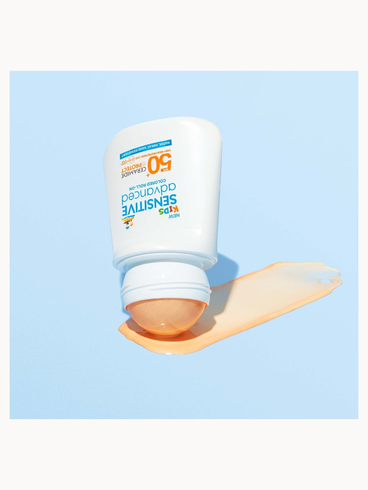 Garnier Ambre Solaire Sensitive Advanced kids colored roll-on SPF 50+