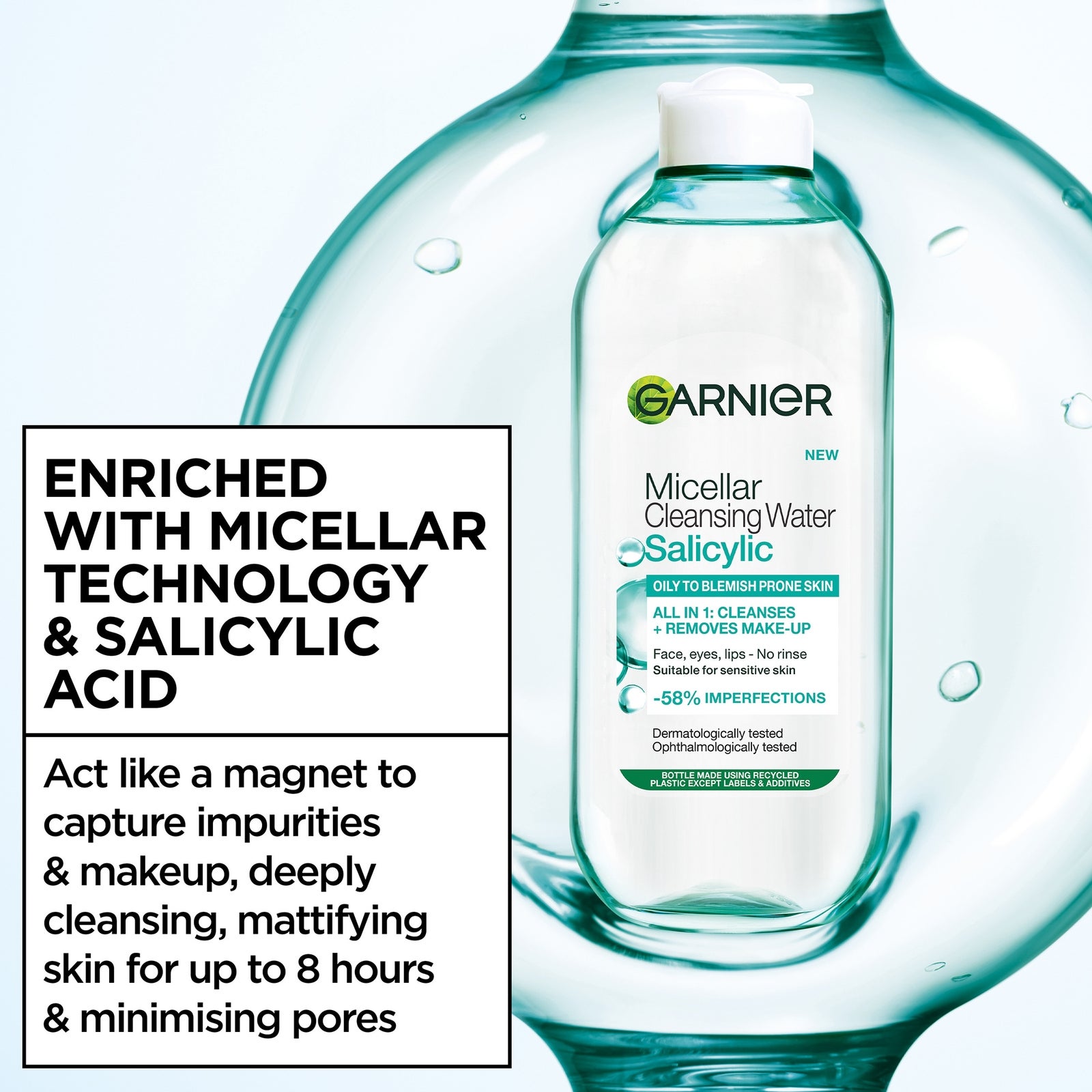 Garnier Micellar Salicylic 400ml 3